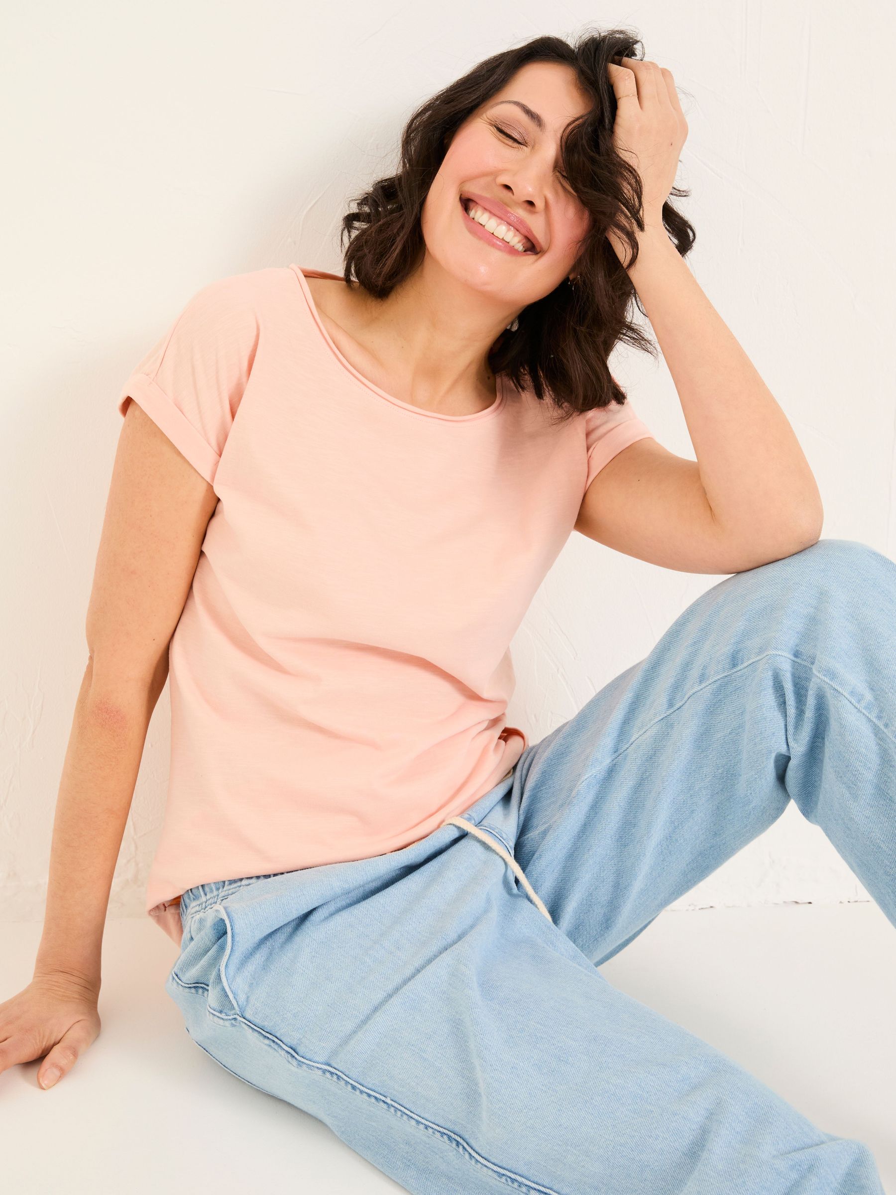 Ivy Coral Pink T-Shirt (AK5288) | £25