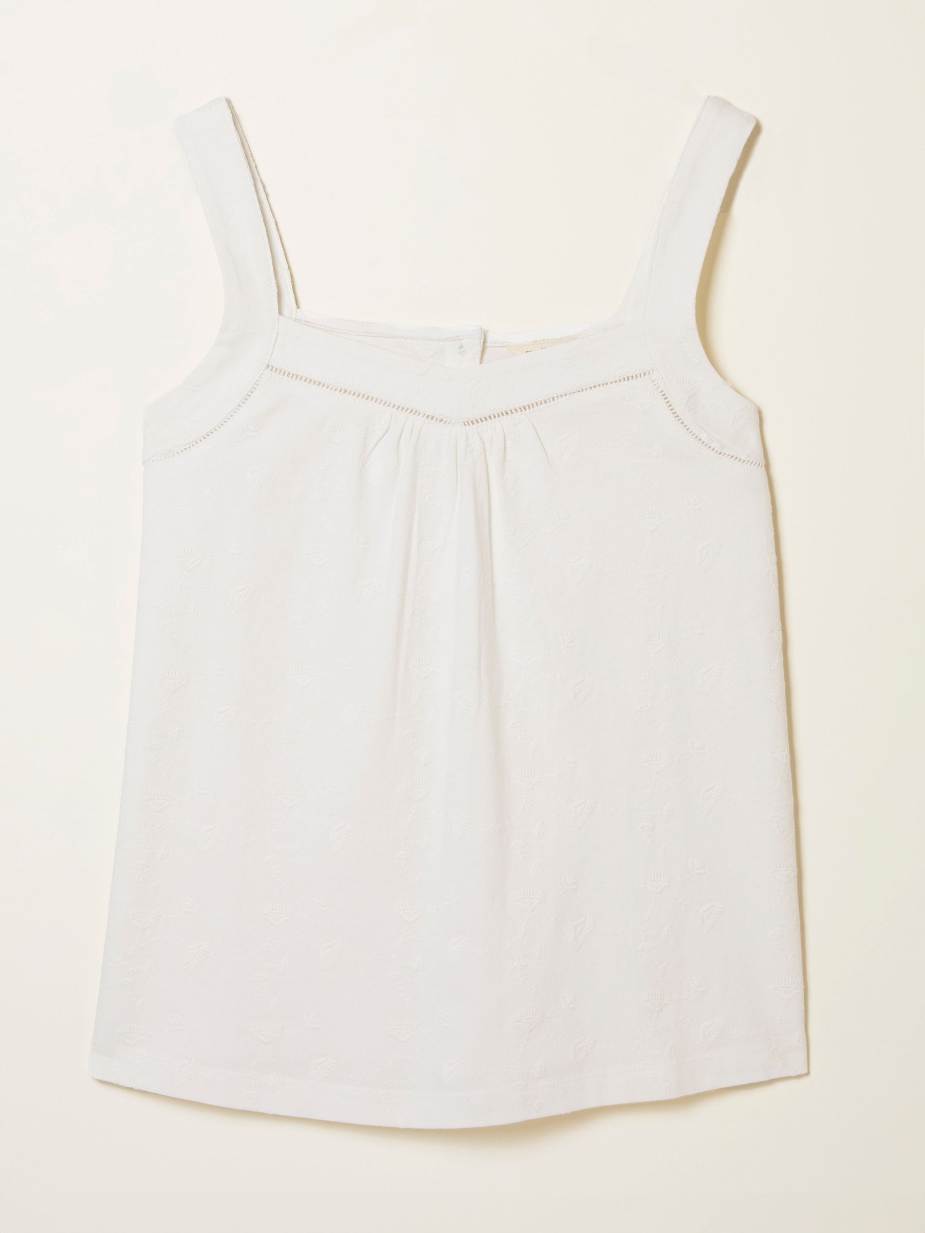 Carly White Cami Top (AK5298) | £32