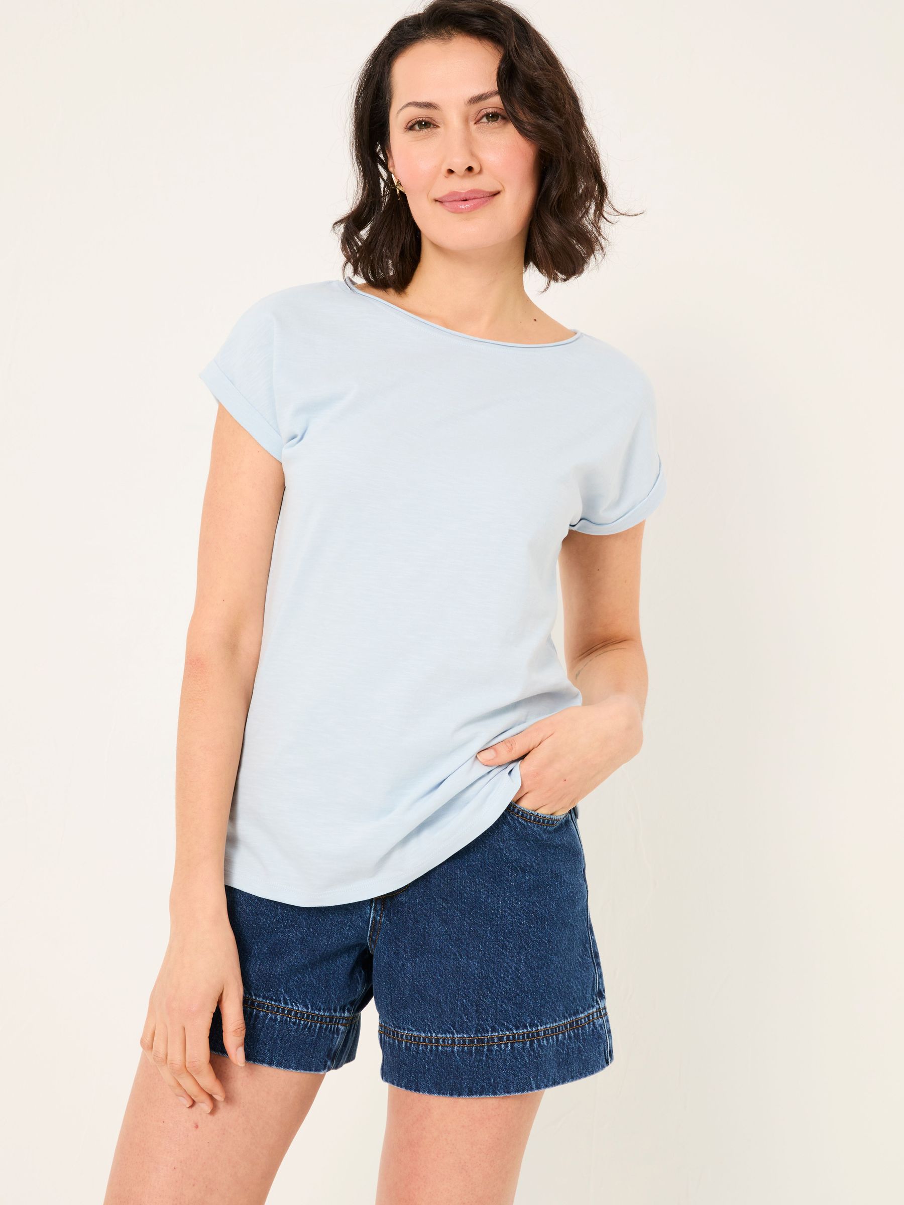 Ivy Pale Blue T-Shirt (AK5433) | £25