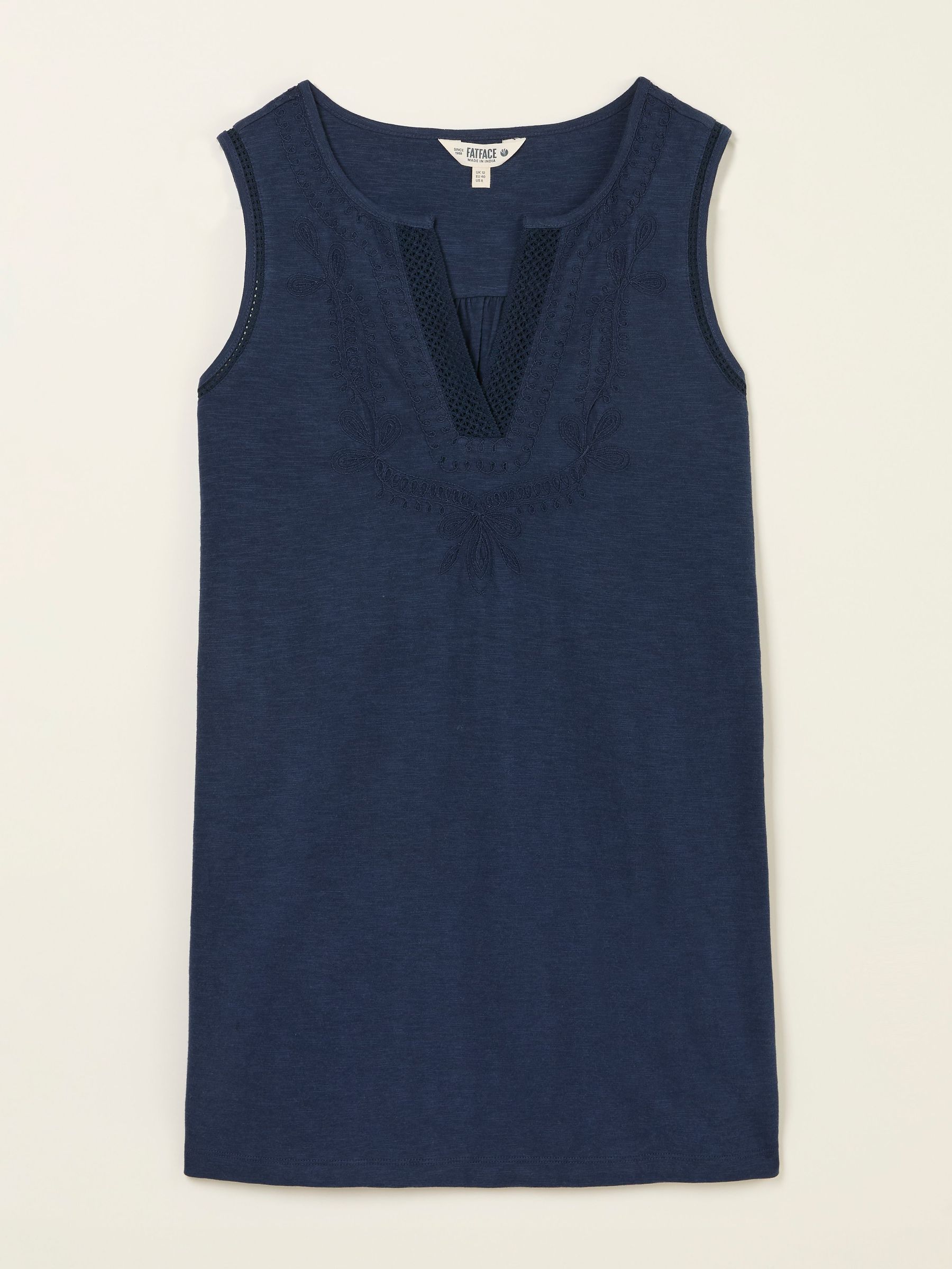 Tessa Navy Blue Jersey Tunic (AK5470) | £42