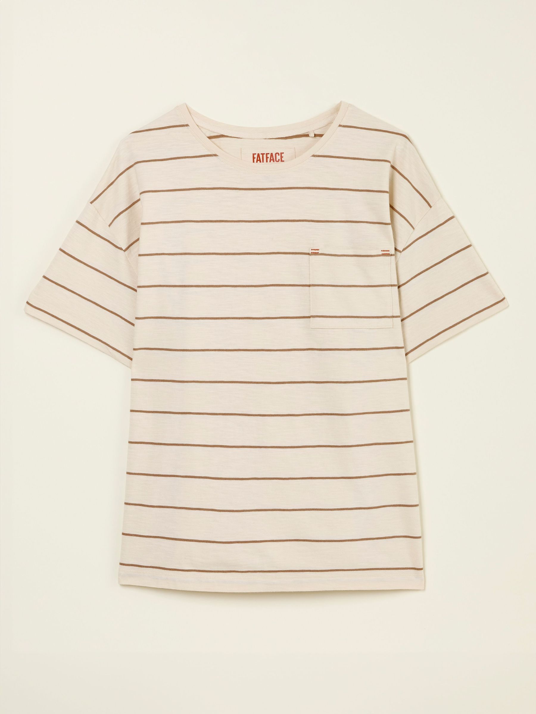 Lily Ivory Stripe T Shirt (AK5473) | £25