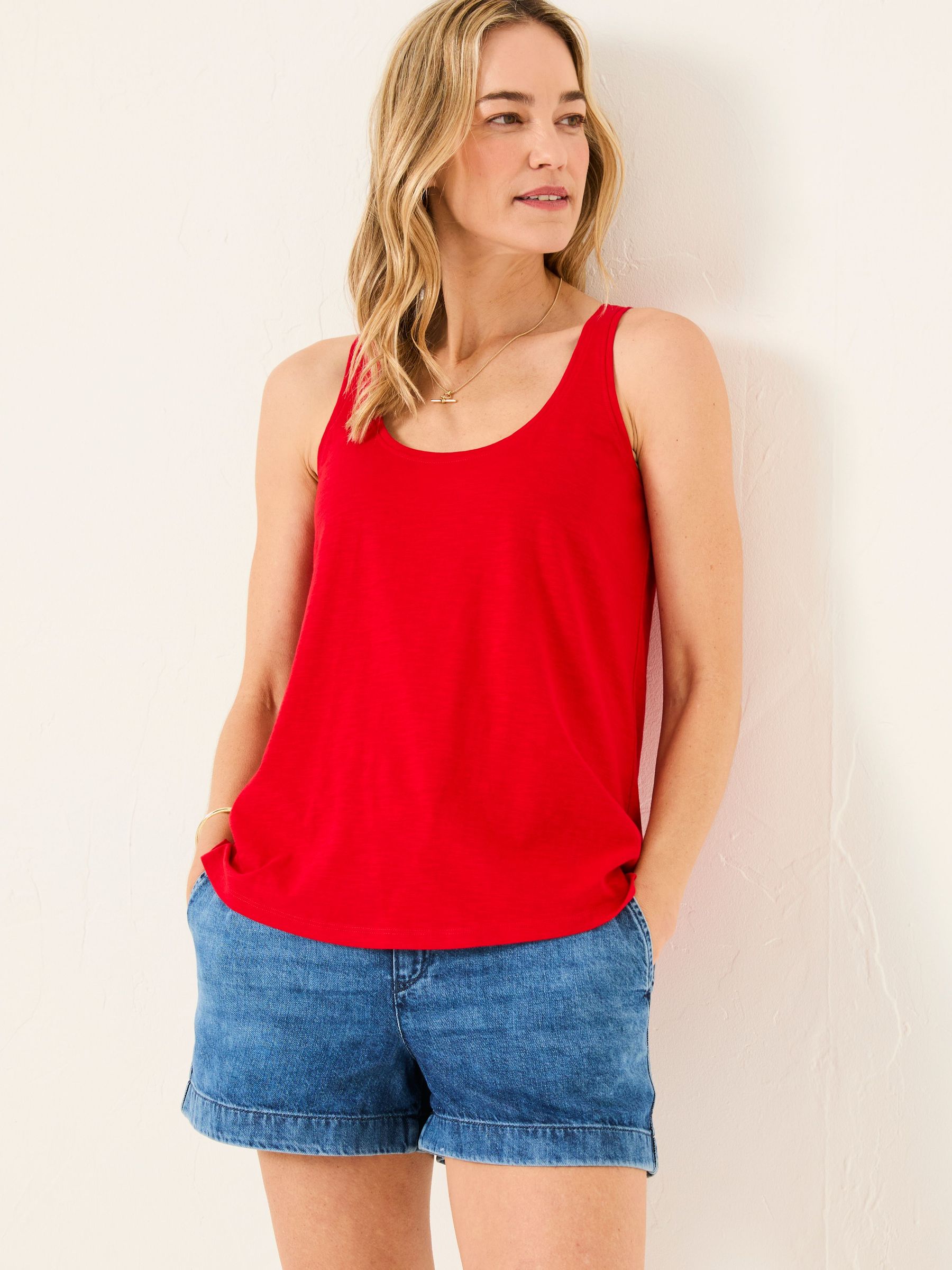 Kirsty Bright Red Vest (AK5497) | £19.50