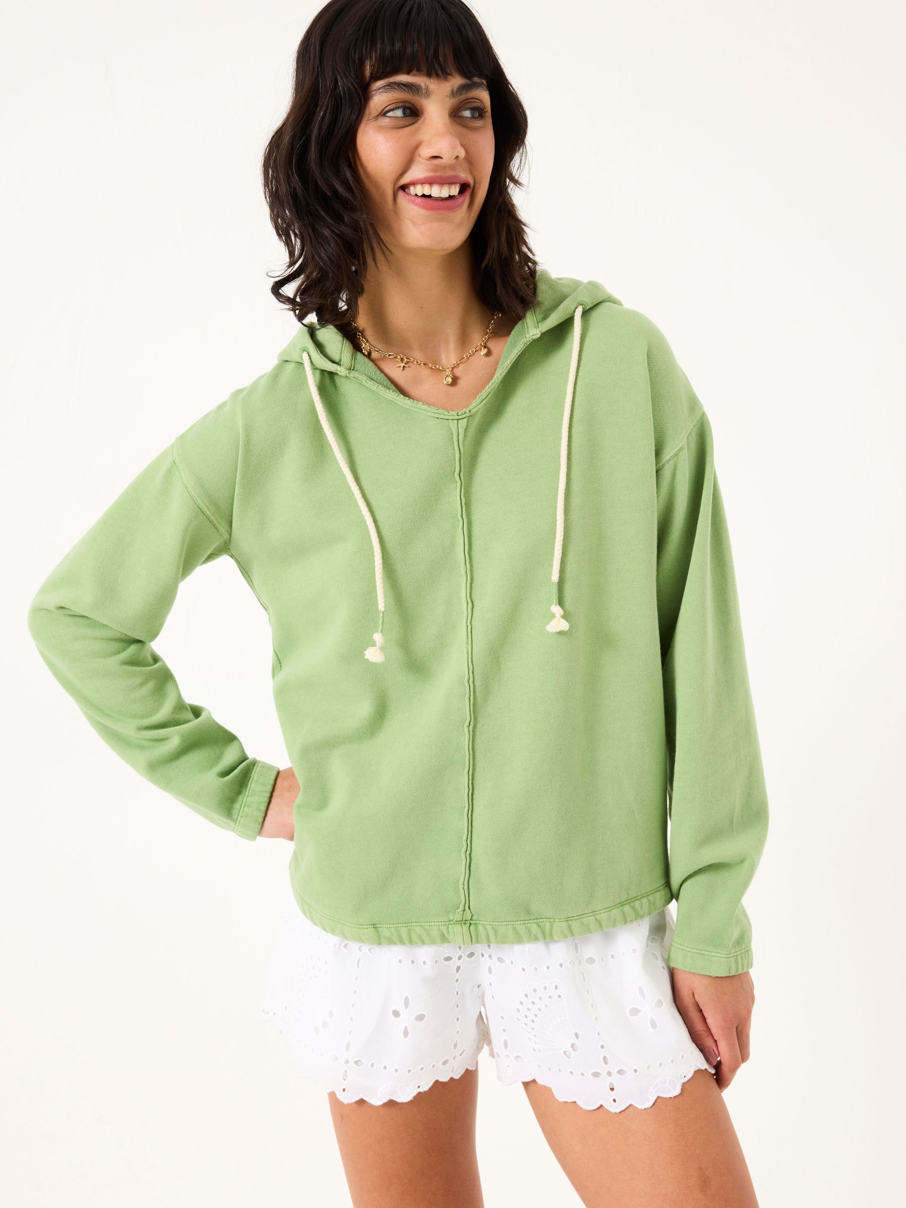Green Beach Overhead Hoody (AK6082) | £49.50