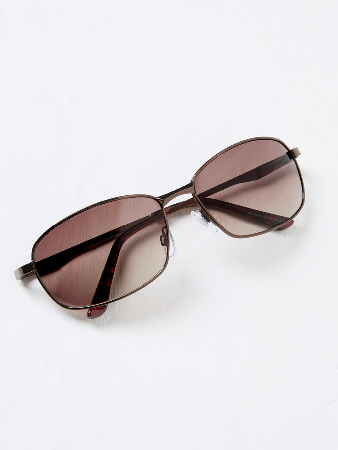 Brown Otis Sunglasses (AK8534) | £28
