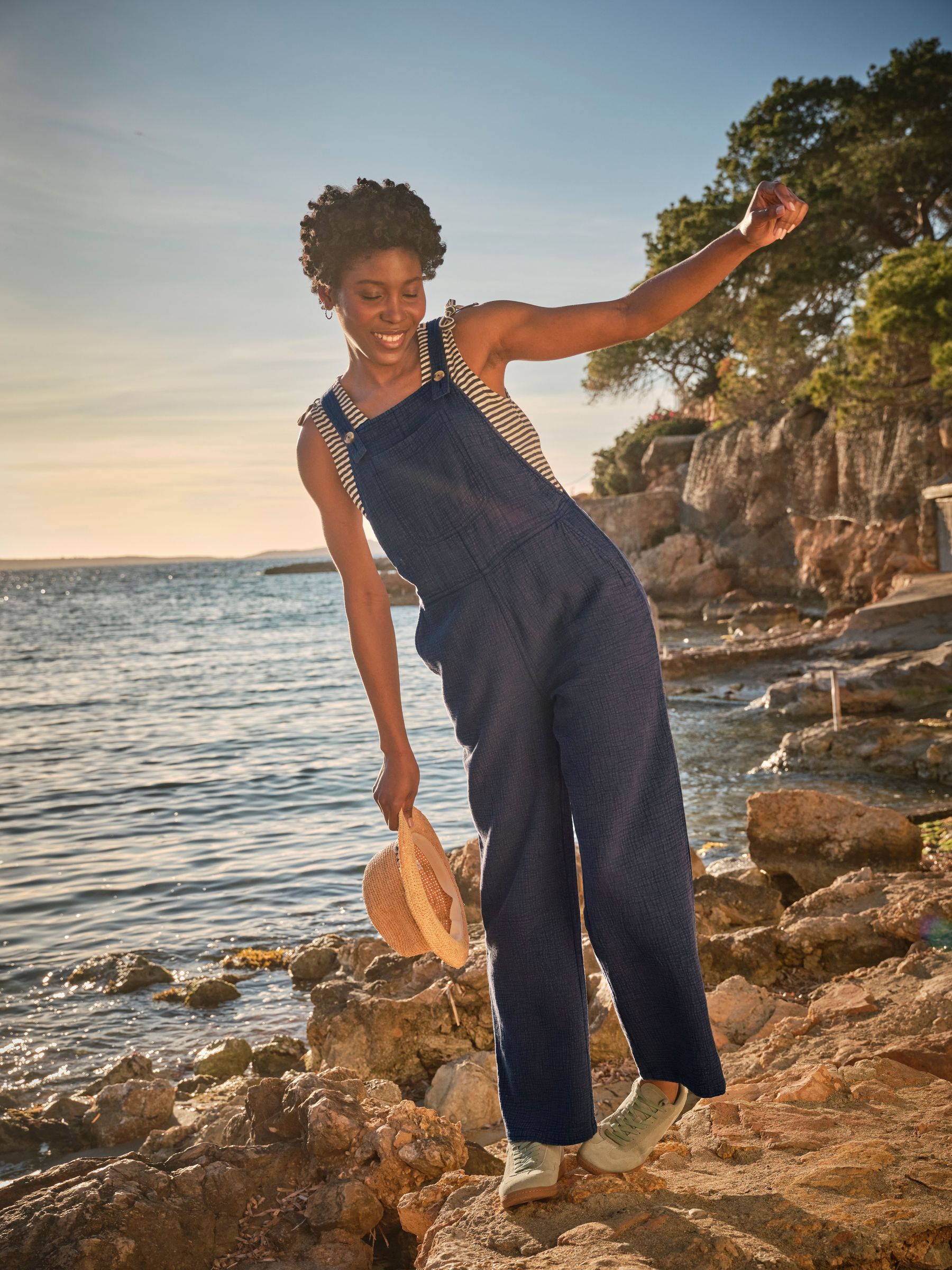Navy Doubles Jumpsuit (AK9260) | £59