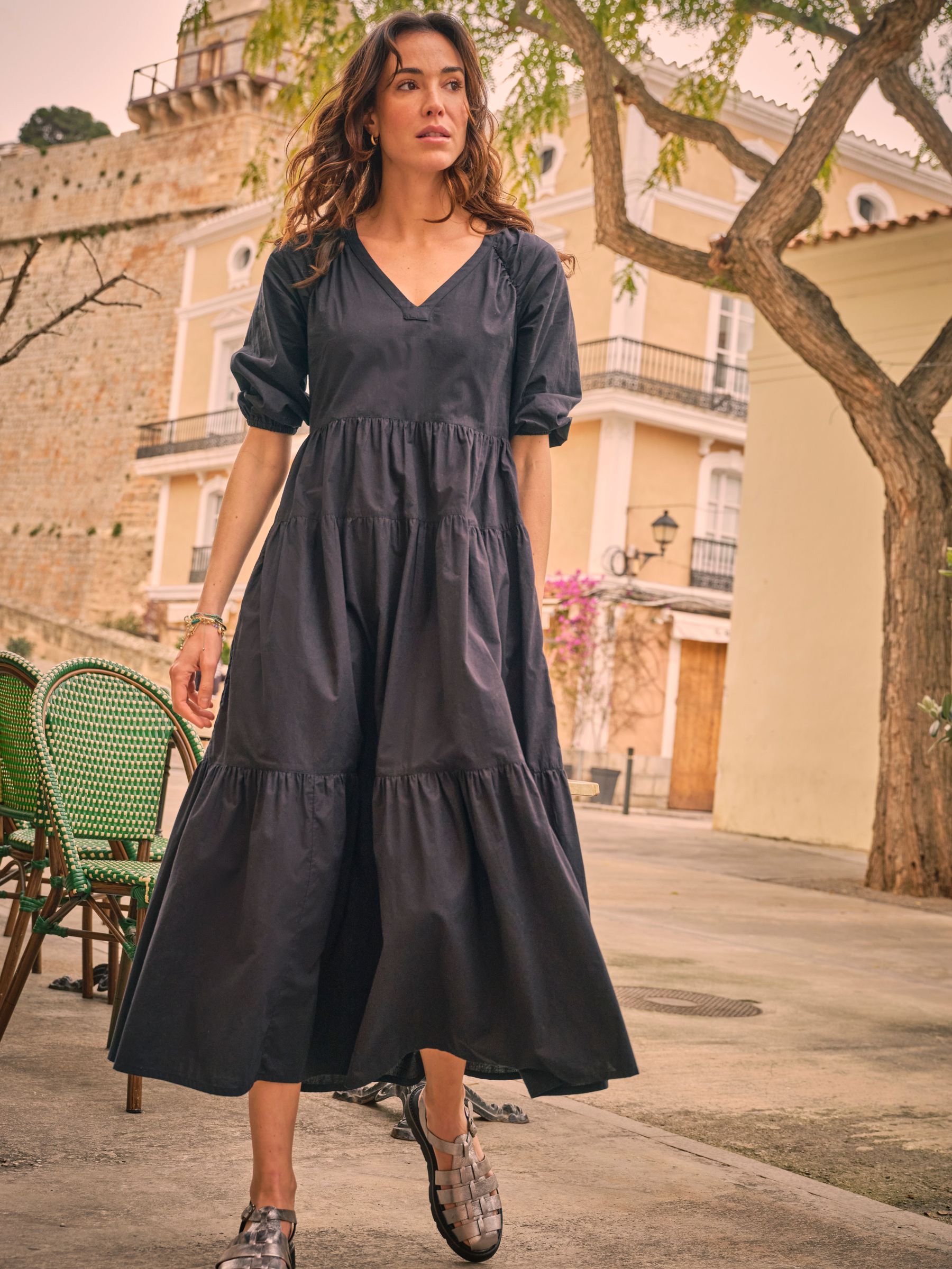 Kelly Black Maxi Dress (AK9464) | £72