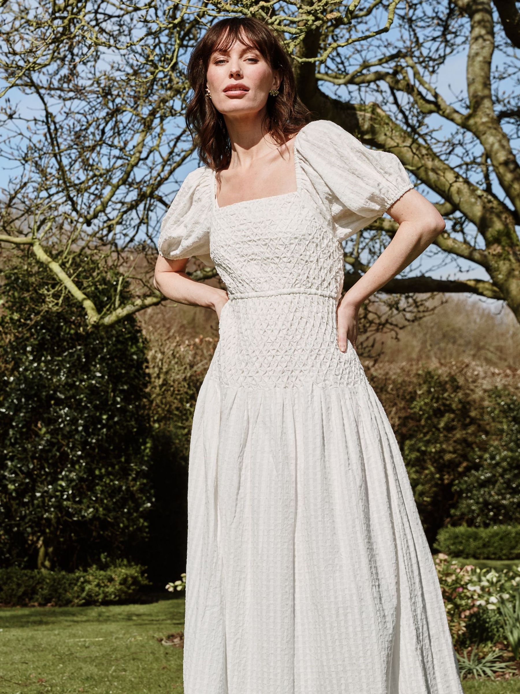 Bryn White Beeble Dress (AK9489) | £72