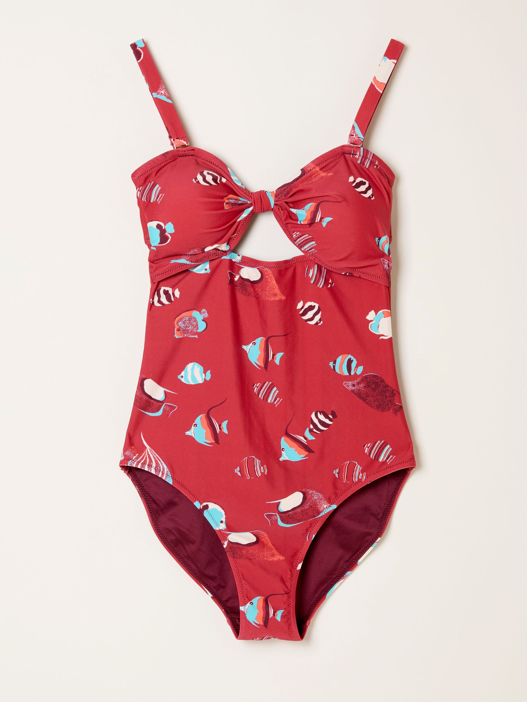 Brook Red Shoal Print Swimsuit (AL7111) | £49.50