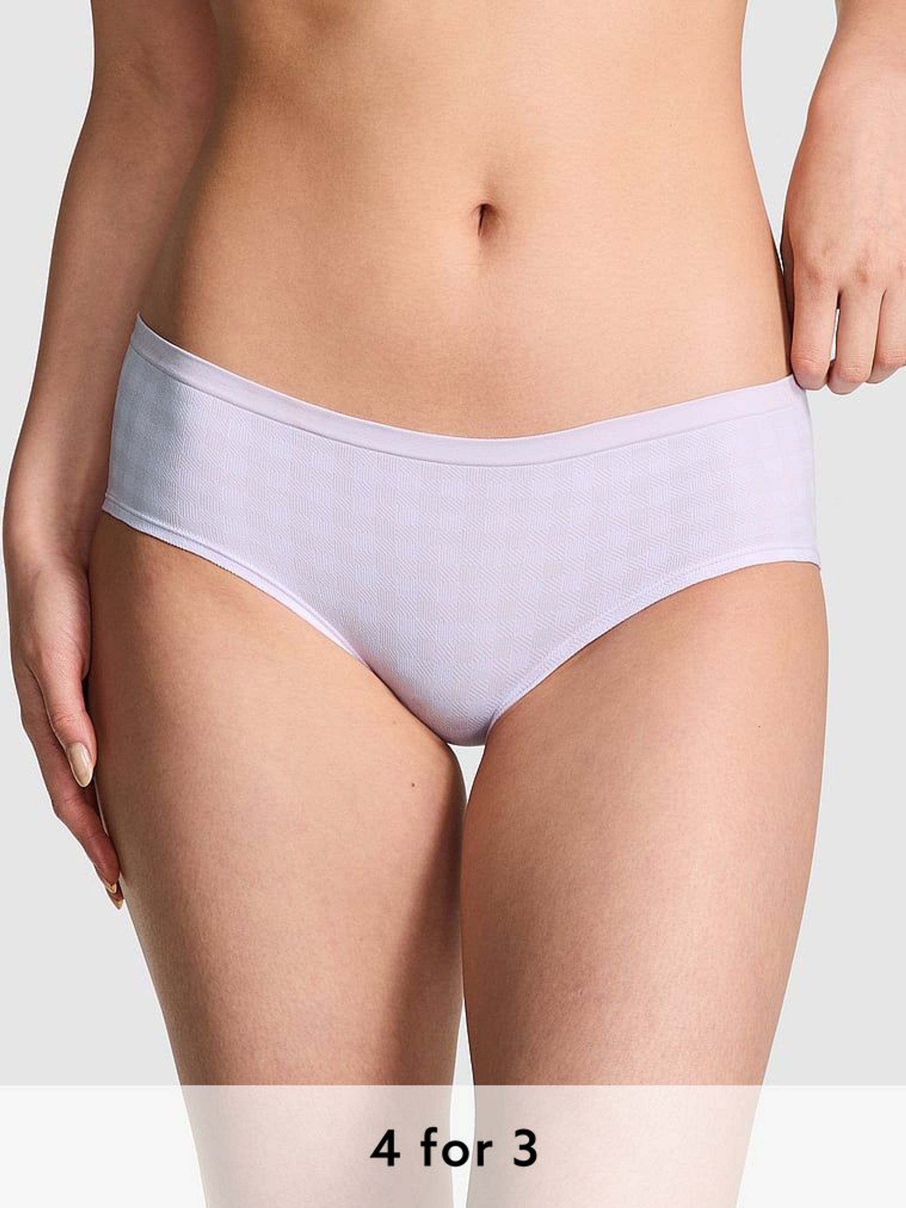 Purple Whisper Hipster Knickers (AM0889) | £9