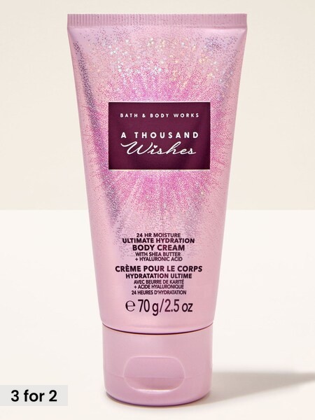 A Thousand Wishes - Travel Size Ultimate Hydration Body Cream 2.5 Oz / 70 G