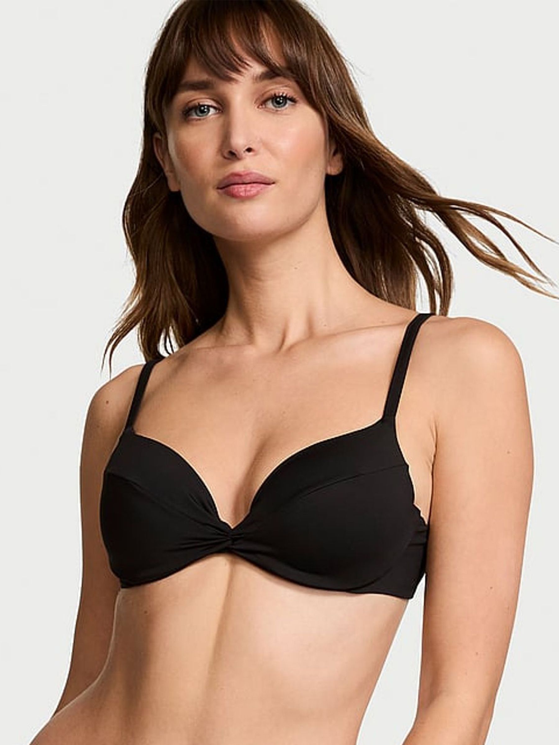 Black Push Up Bikini Top (AM6532) | £48