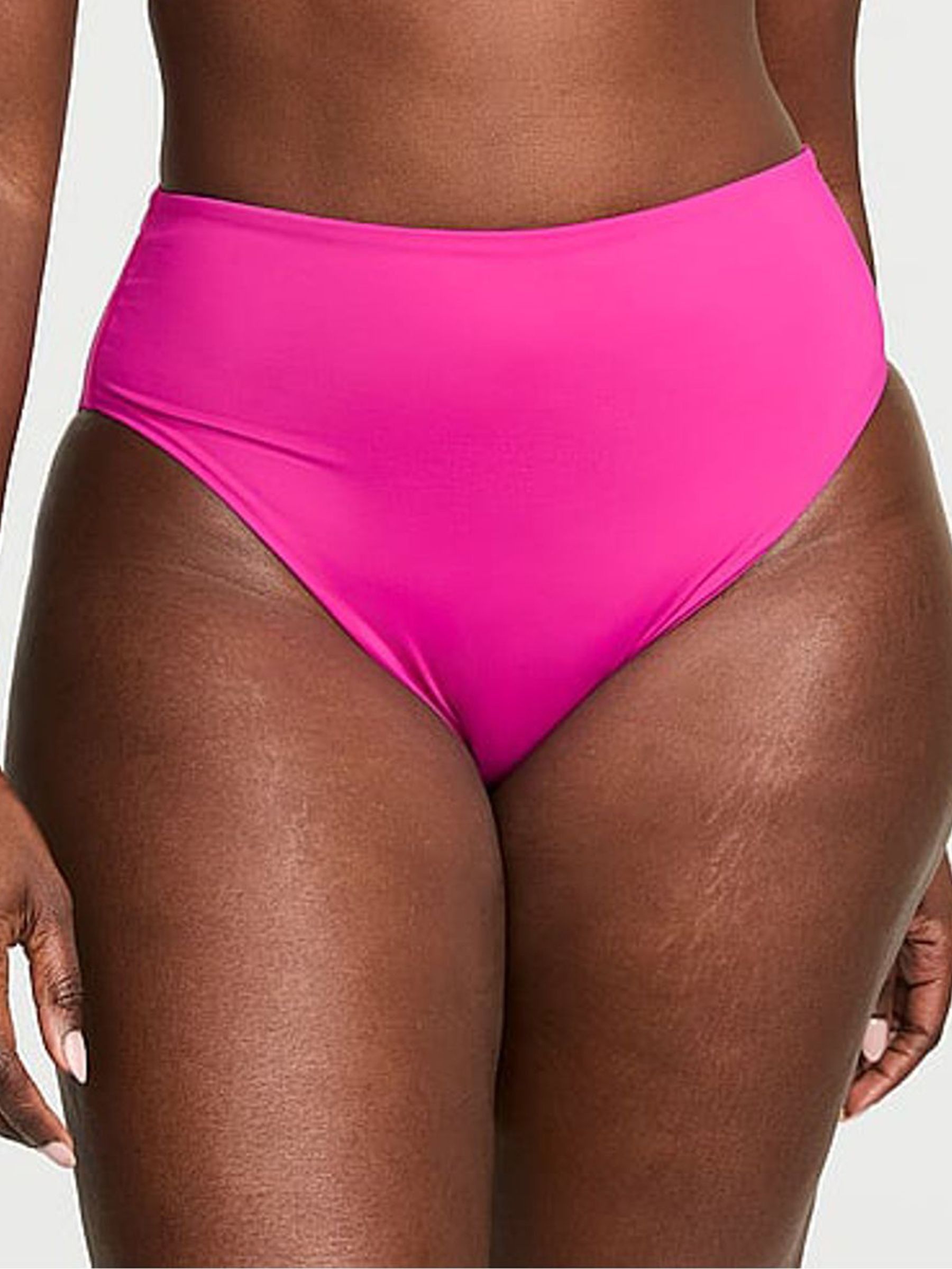 Berry Blush Pink Brief Bikini Bottoms (AM6538) | £39