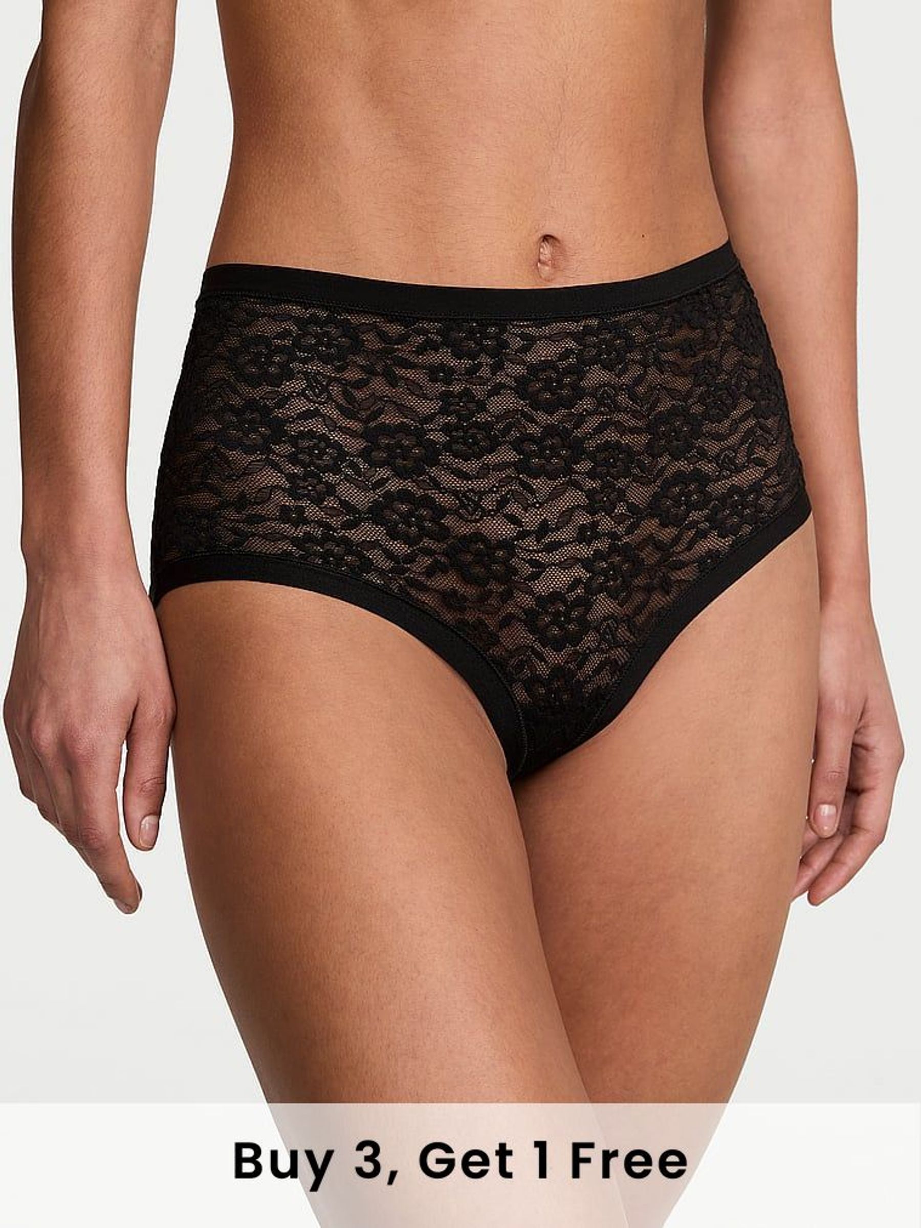 Black Brief Knickers (AM6829) | £9