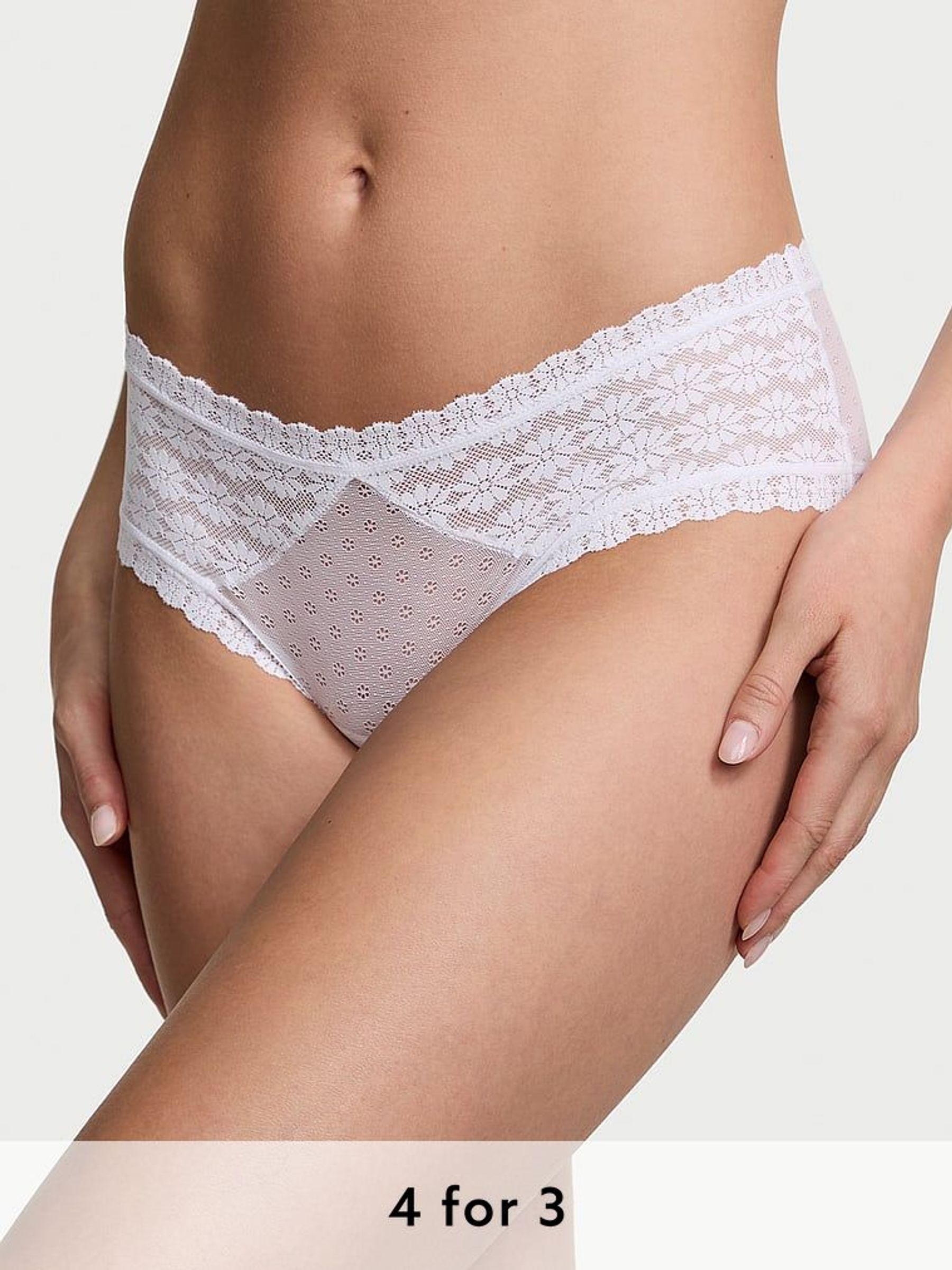 White Cheeky Knickers (AM6848) | £9