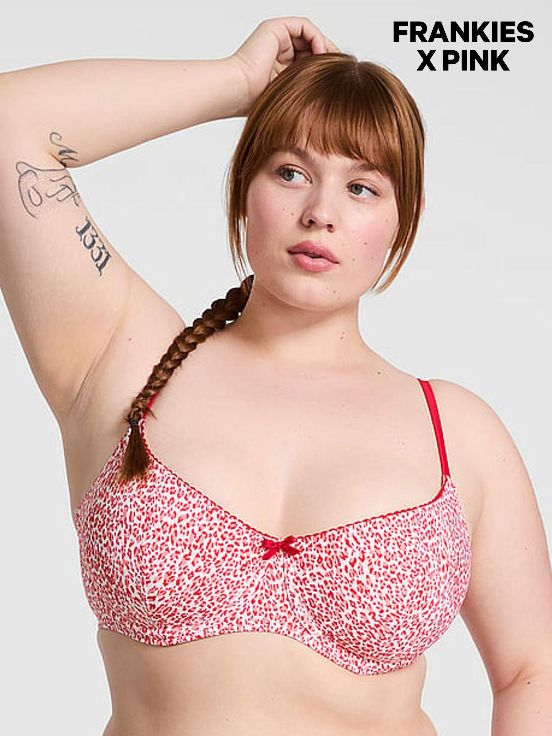 Red Leopard Buttercup Bikini Top (AM9467) | £34