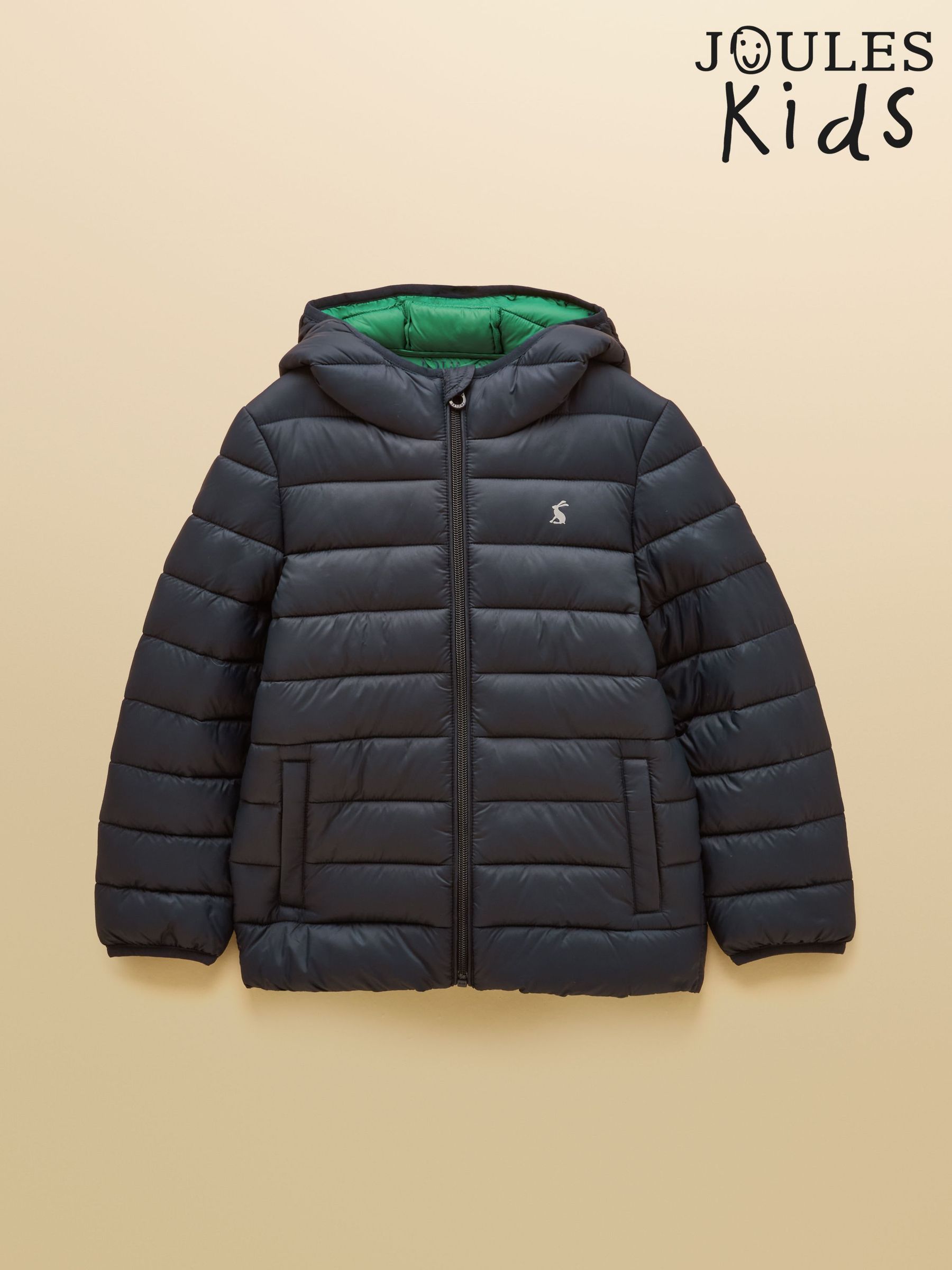 Navy - Padded Coat