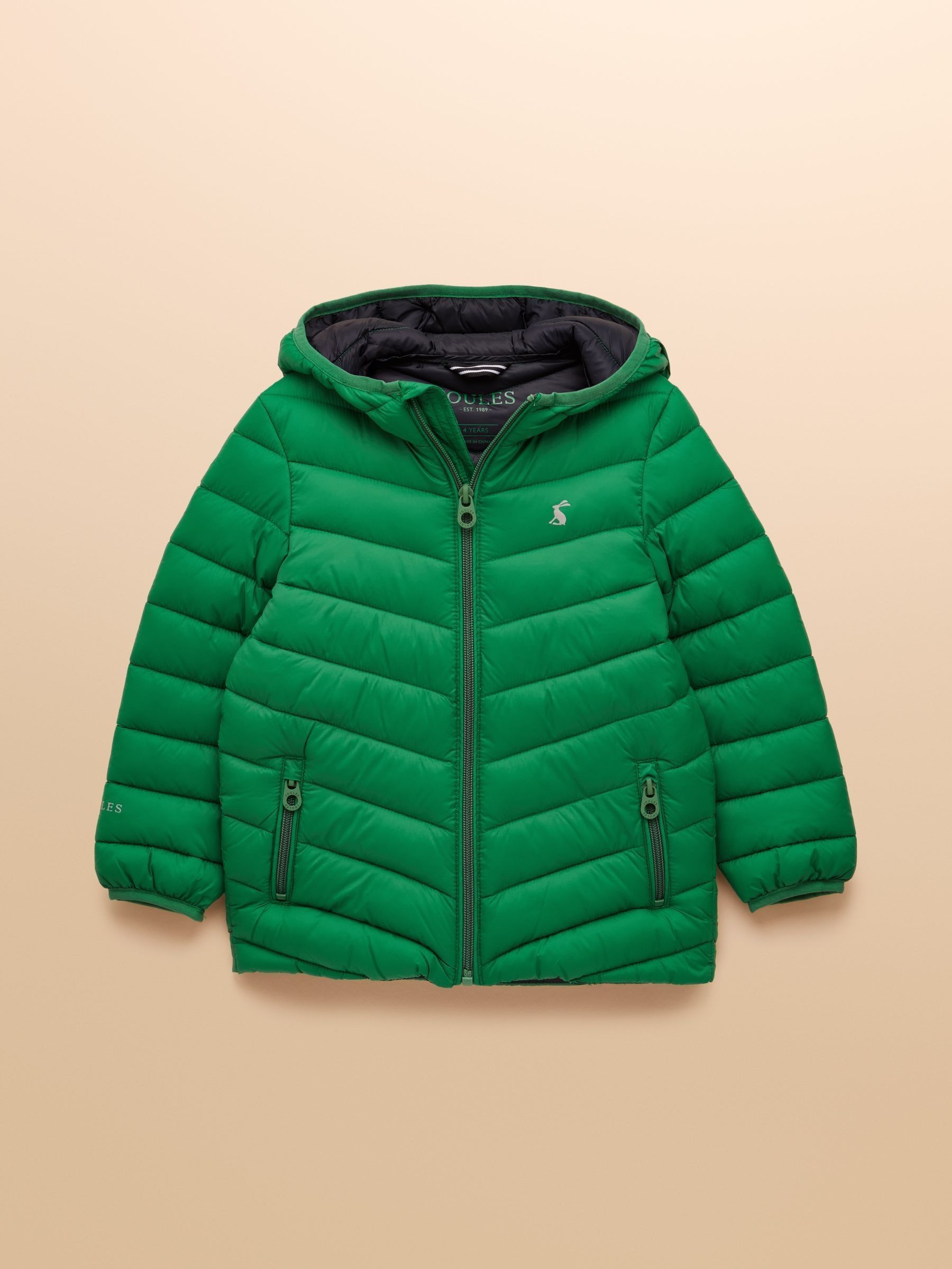 Kids' Cairn Green Showerproof Padded Coat (AN2544) | £29 - £35