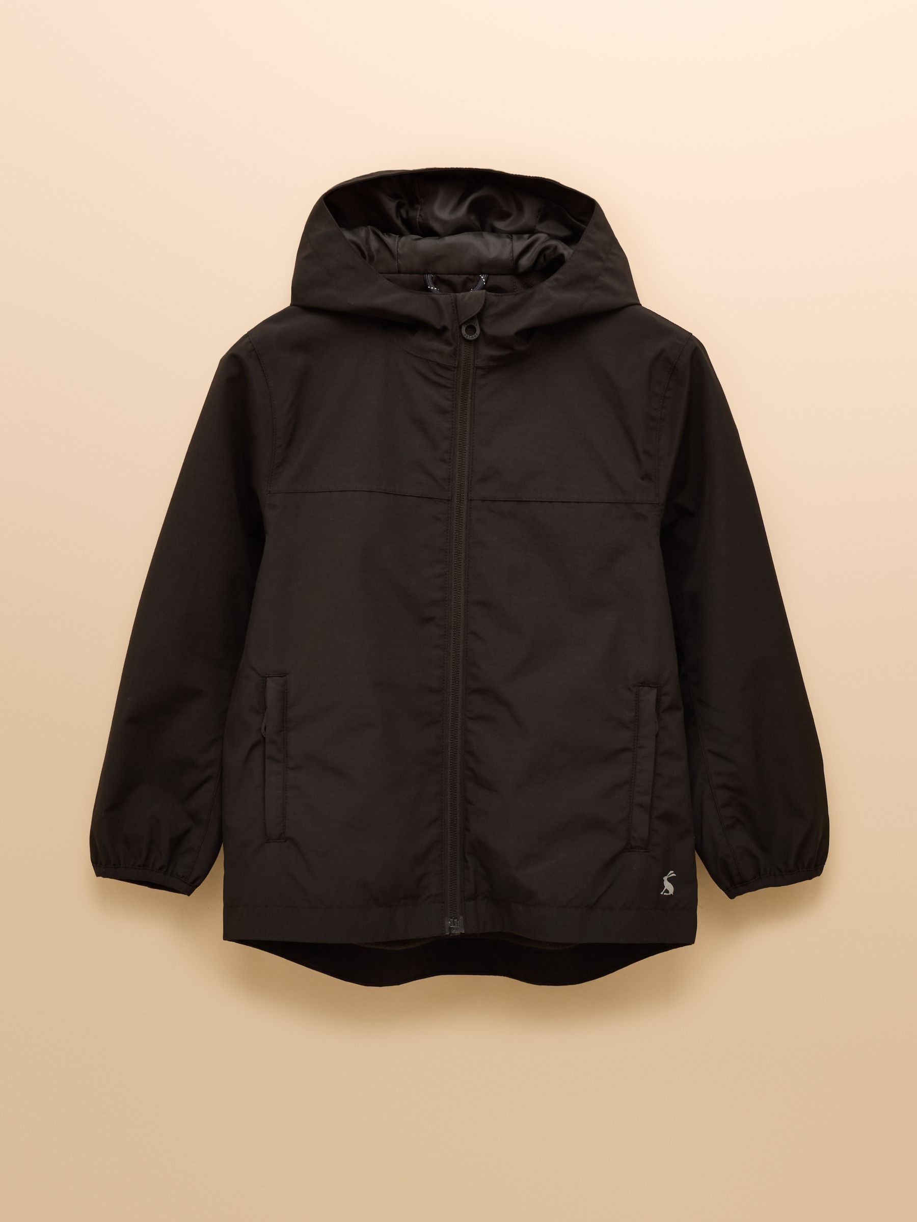 Kids' Ayston Black Waterproof Fleece Lined Raincaot (AN2547) | £34 - £39