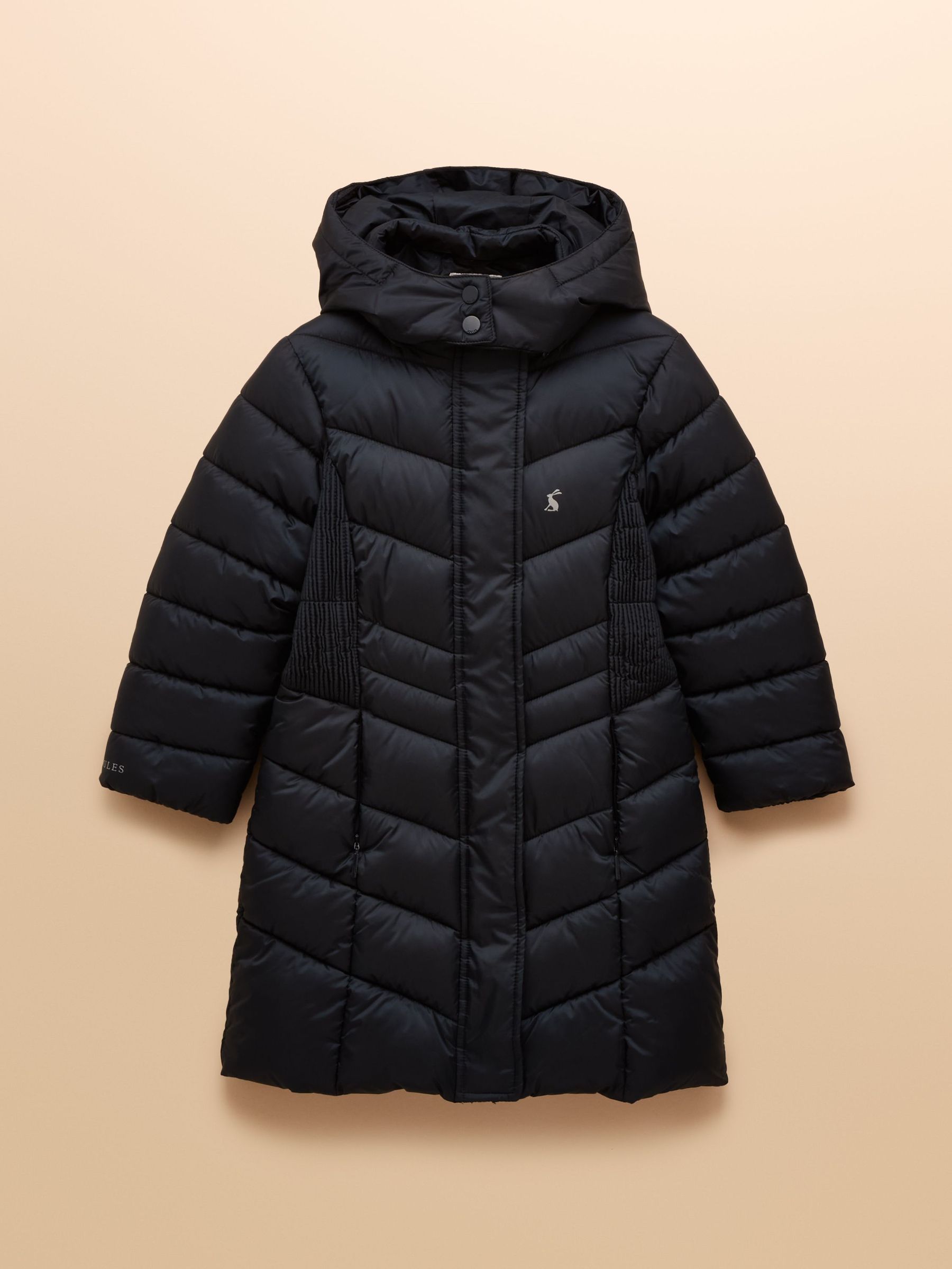 Girls' Pembury Navy Blue Showerproof Padded Coat (AN2912) | £49 - £59