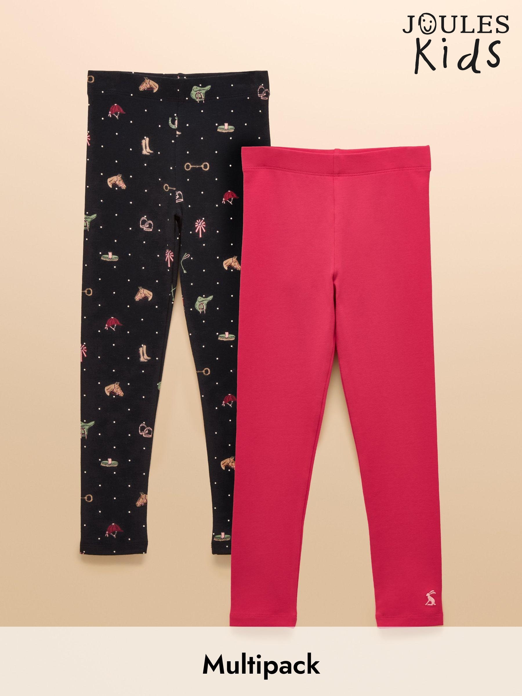 Girls' Deedee Navy Blue Two Pack Leggings (AN2943) | £18 - £22
