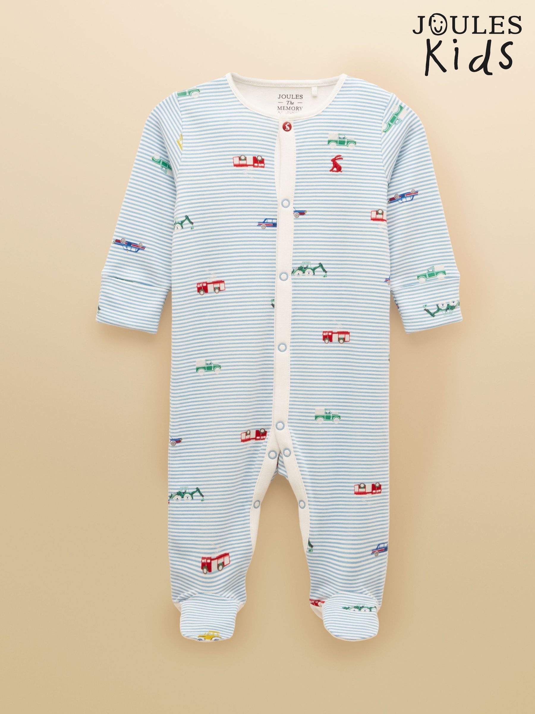 Razamataz Blue Cotton Babygrow (AN2957) | £16