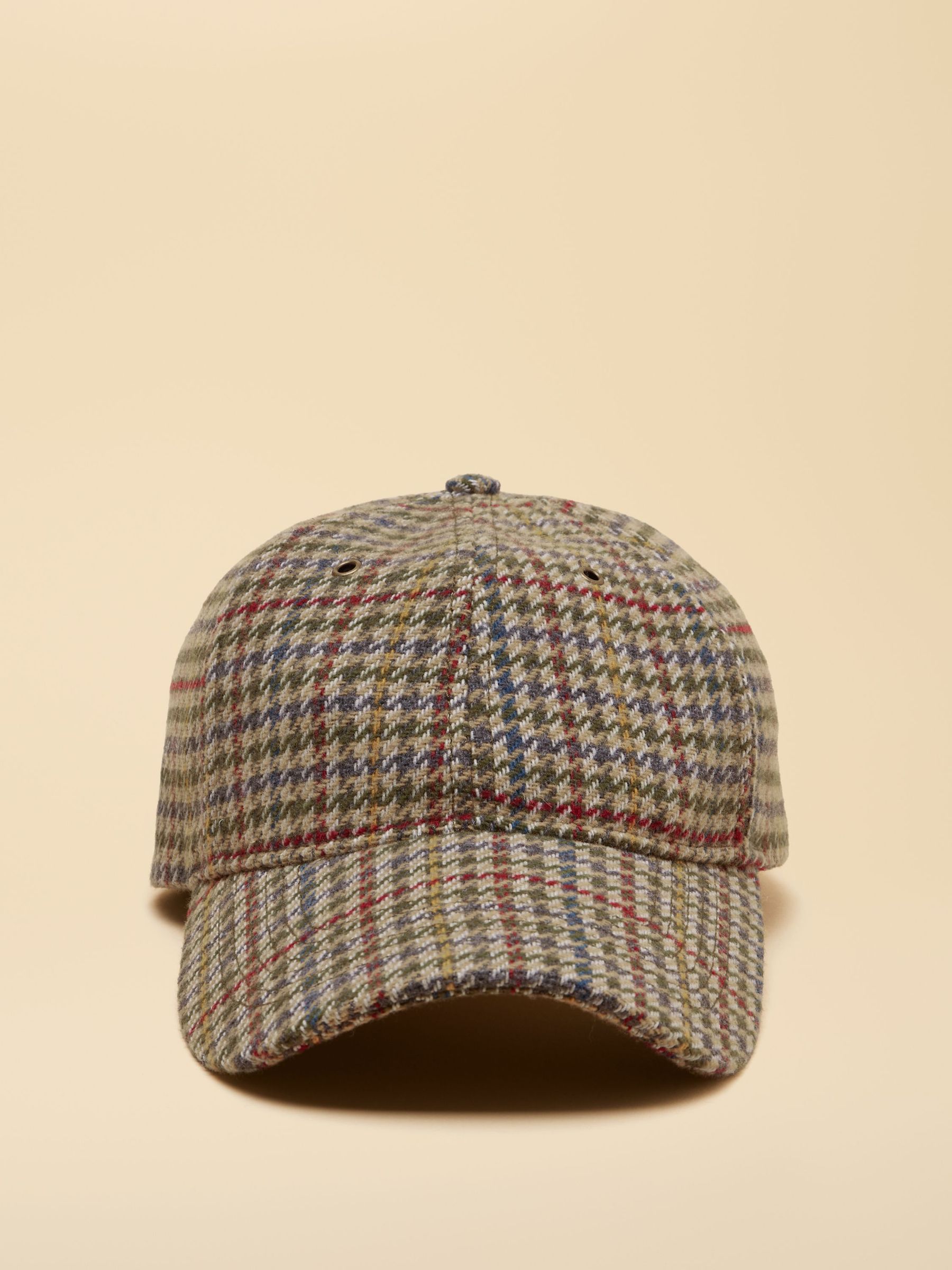 Unisex Perry Multi Tweed Baseball Cap (AN6491) | £24