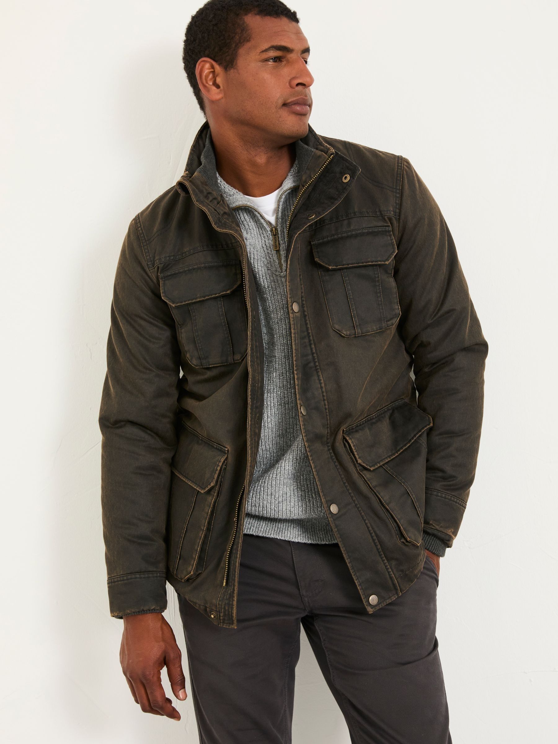 Broadsands Brown Jacket (AN7453) | £125