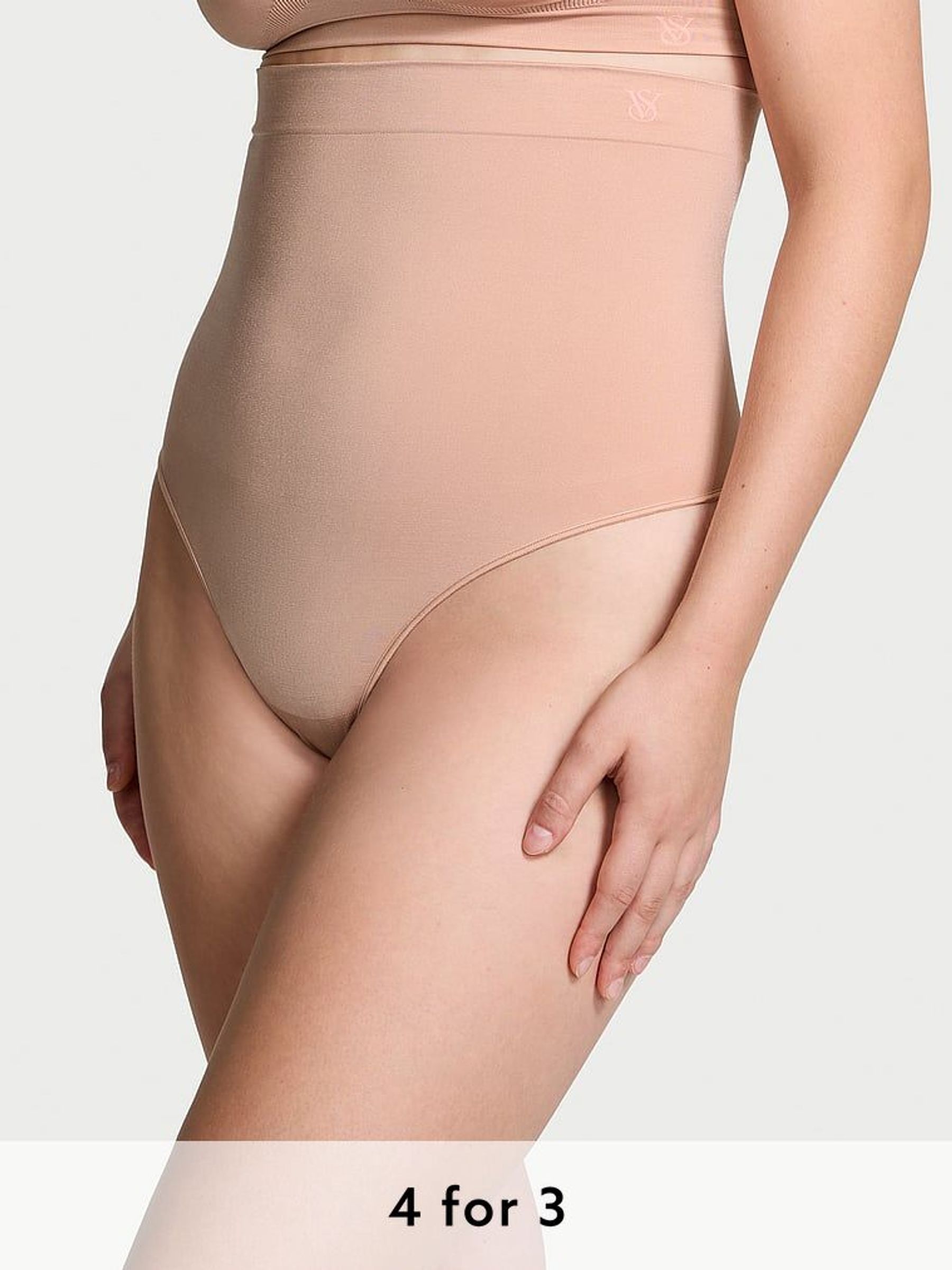 Macaron Nude Thong Seamless Shaping™ Knickers (AN8104) | £25