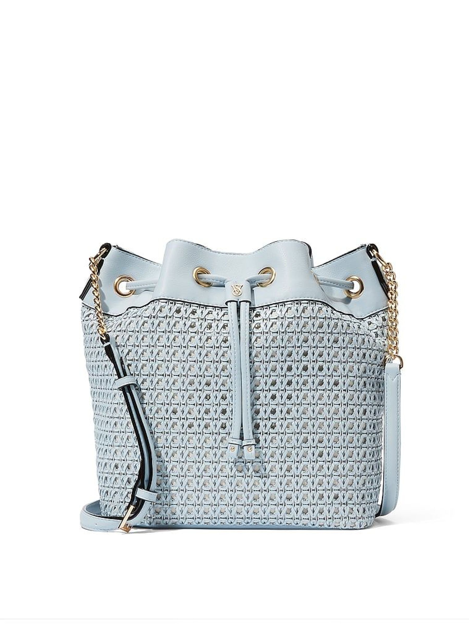 Blue Bucket Crossbody Bag (AN8902) | £75