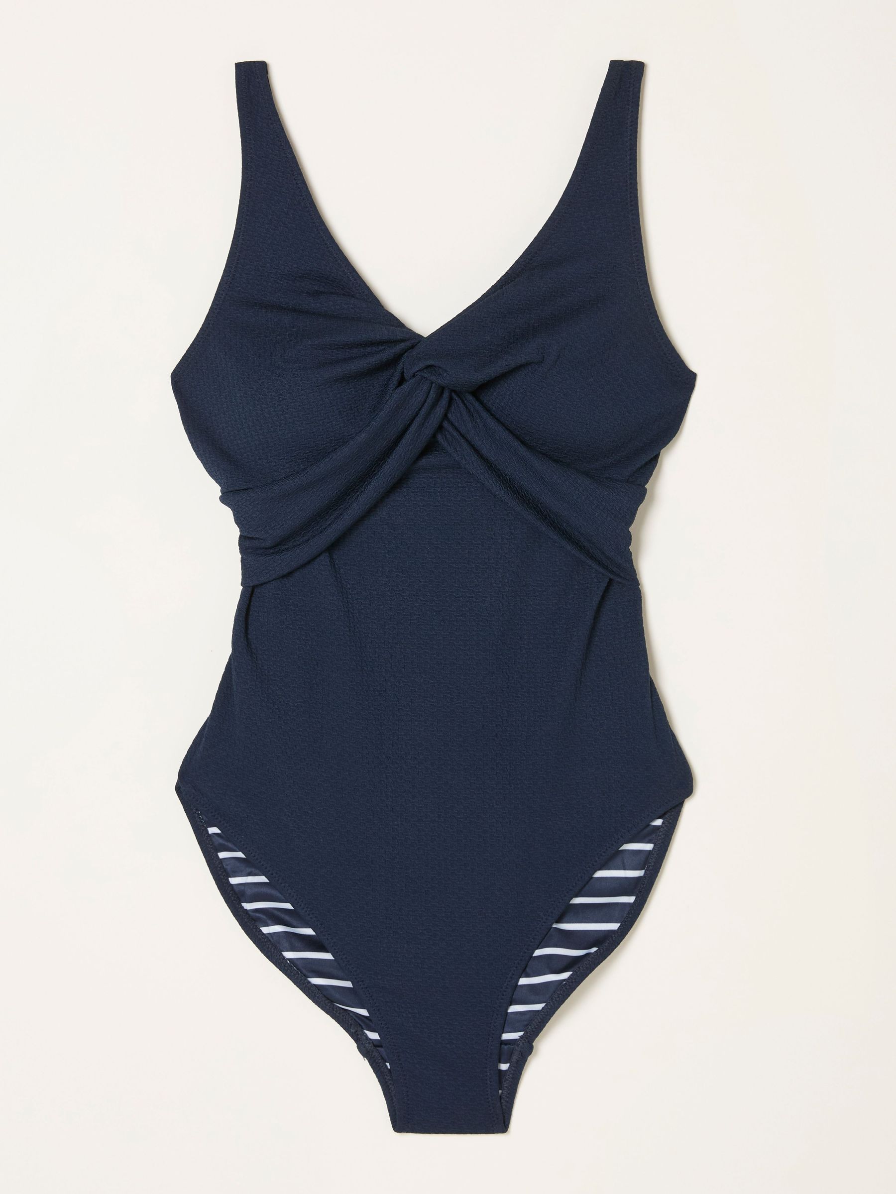 Sennen Navy Twist Textured Swimsuit (AN8959) | £49.50