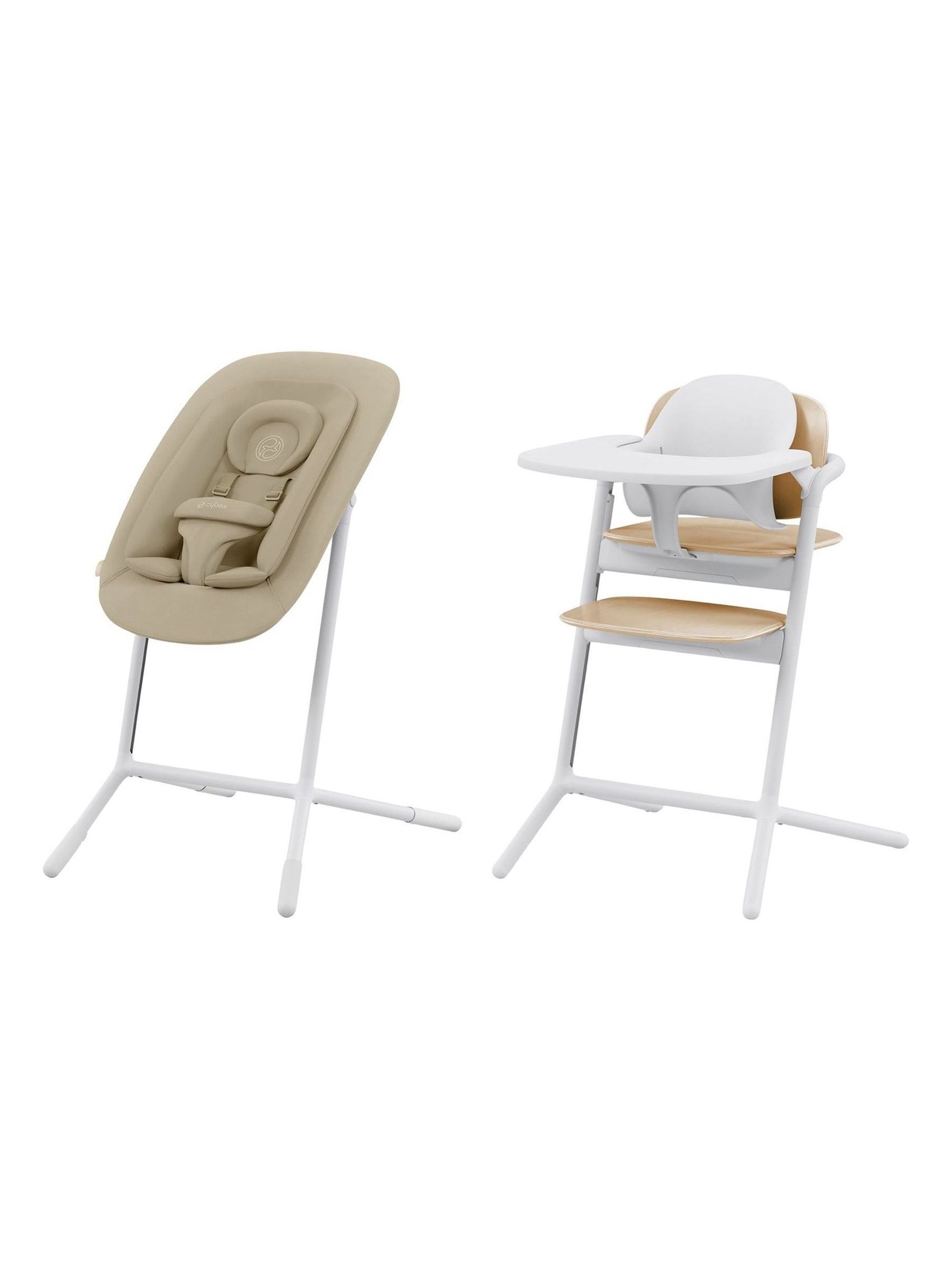 Cybex Sand White Lemo Highchair 4in1 Set (AN9503) | £370