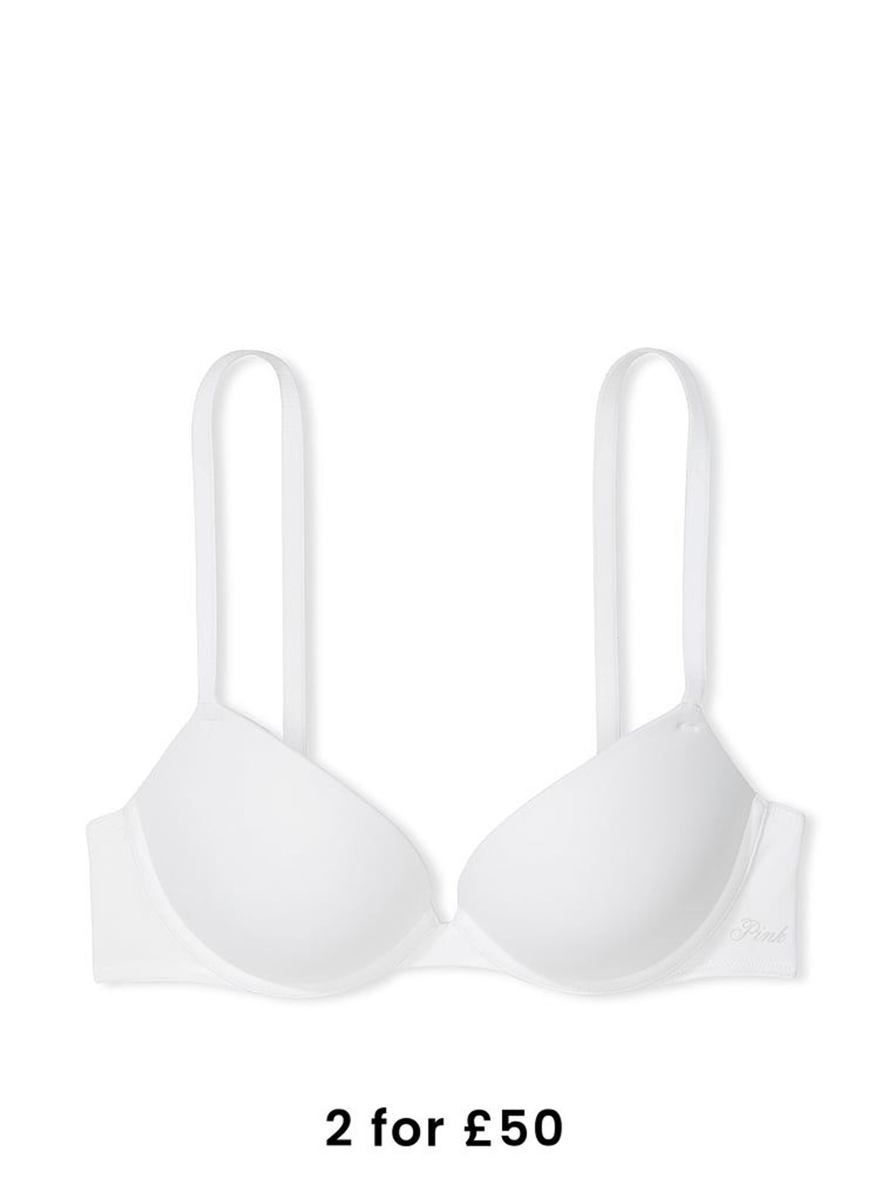 White Super Push Up Super Push Up Bra (AP6191) | £29