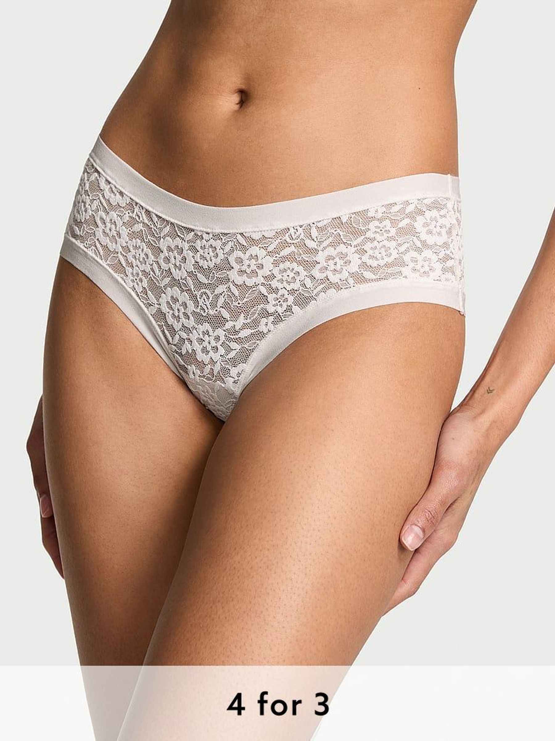 White Cheeky Knickers (AP6215) | £9