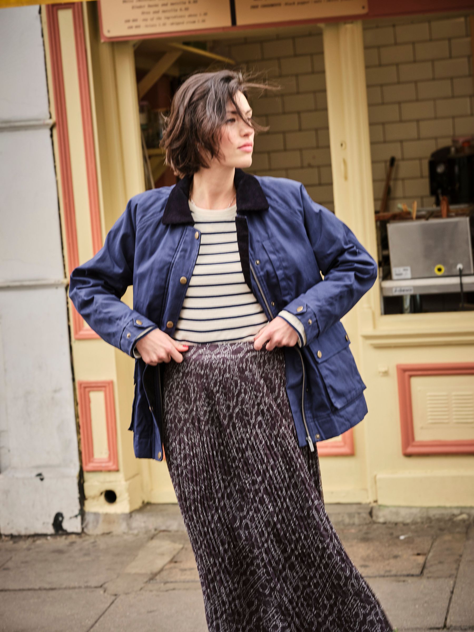 Devon Navy Heritage Jacket (AP6797) | £120