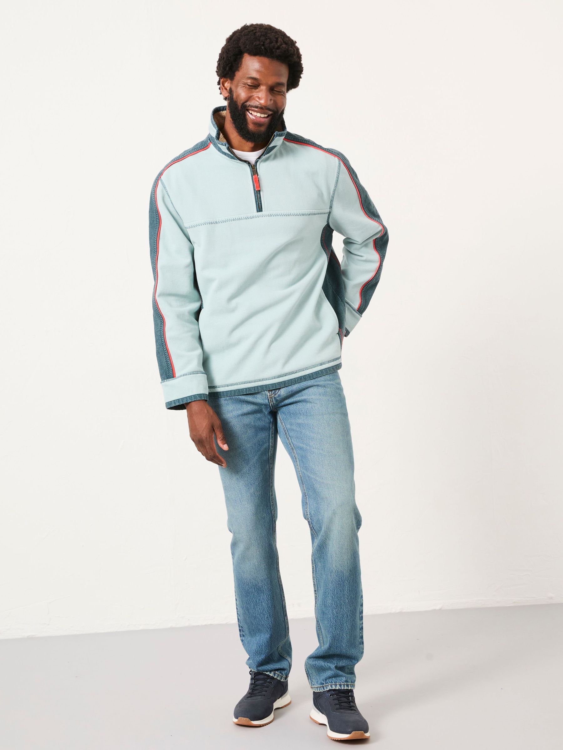 Airlie Light Vintage Blue Altitude Sweat (AP7017) | £65
