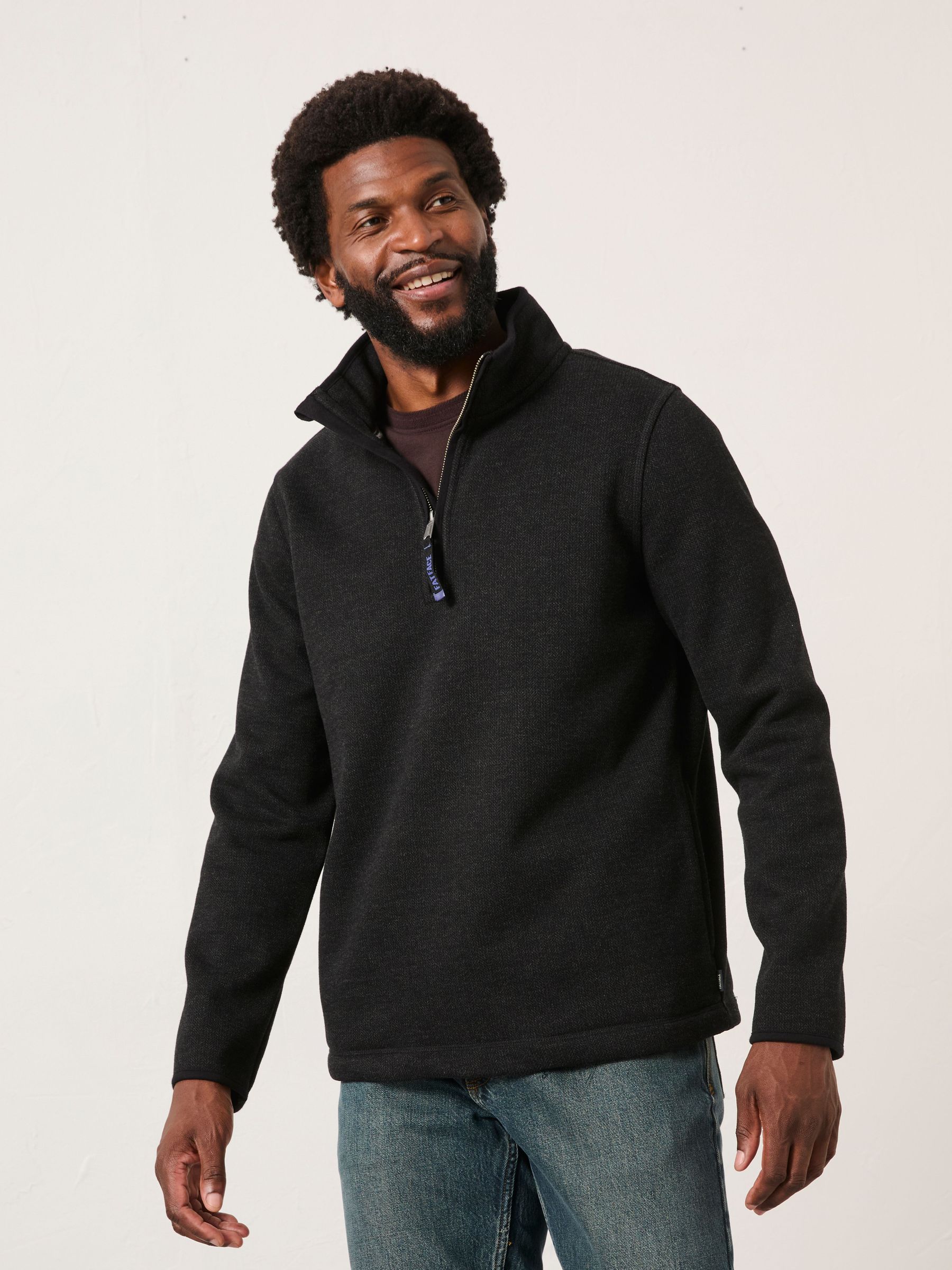 Dalton Black Fleece Hoodie (AP7018) | £59