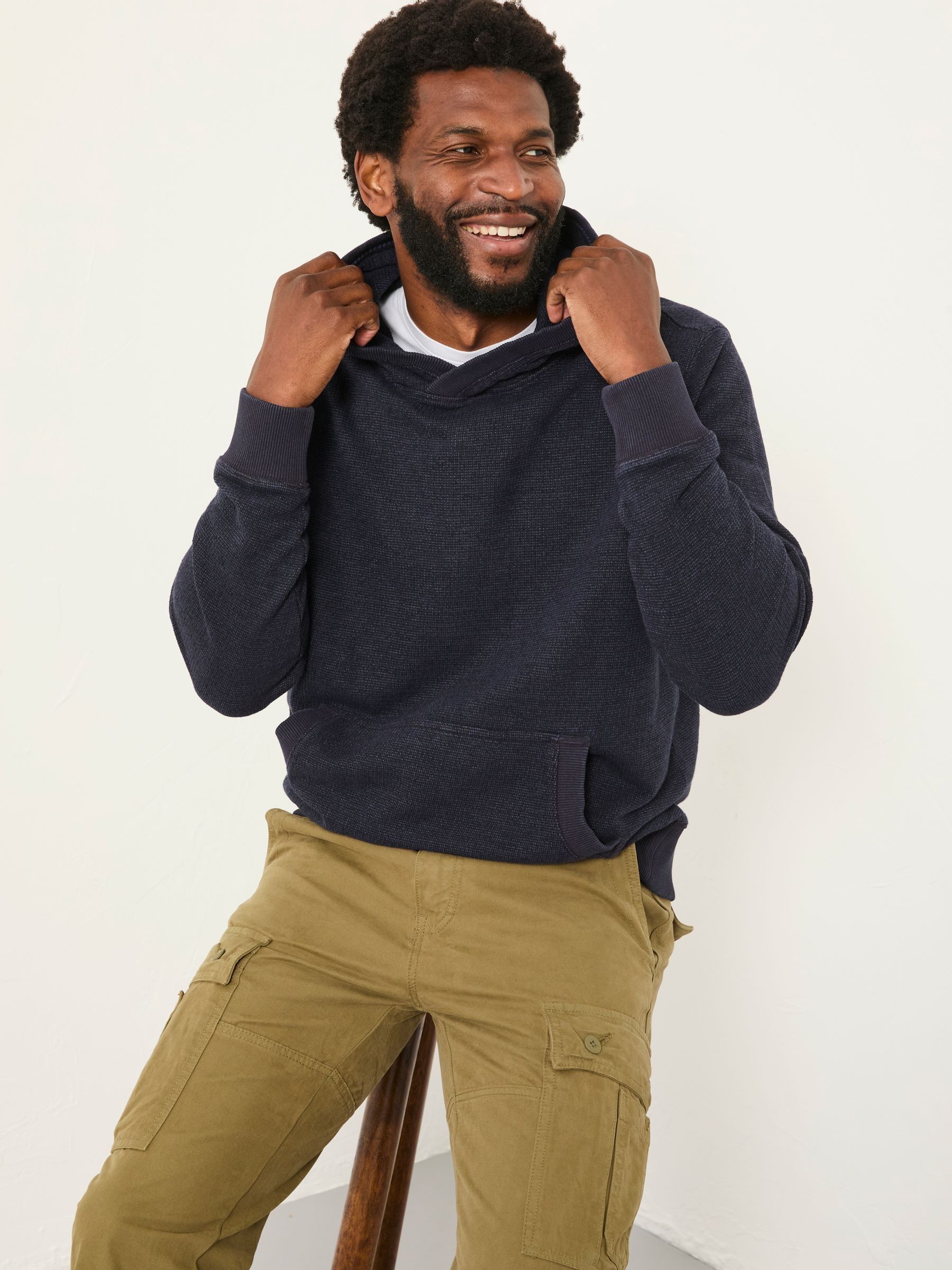 Austin Navy Hoody (AP7034) | £60