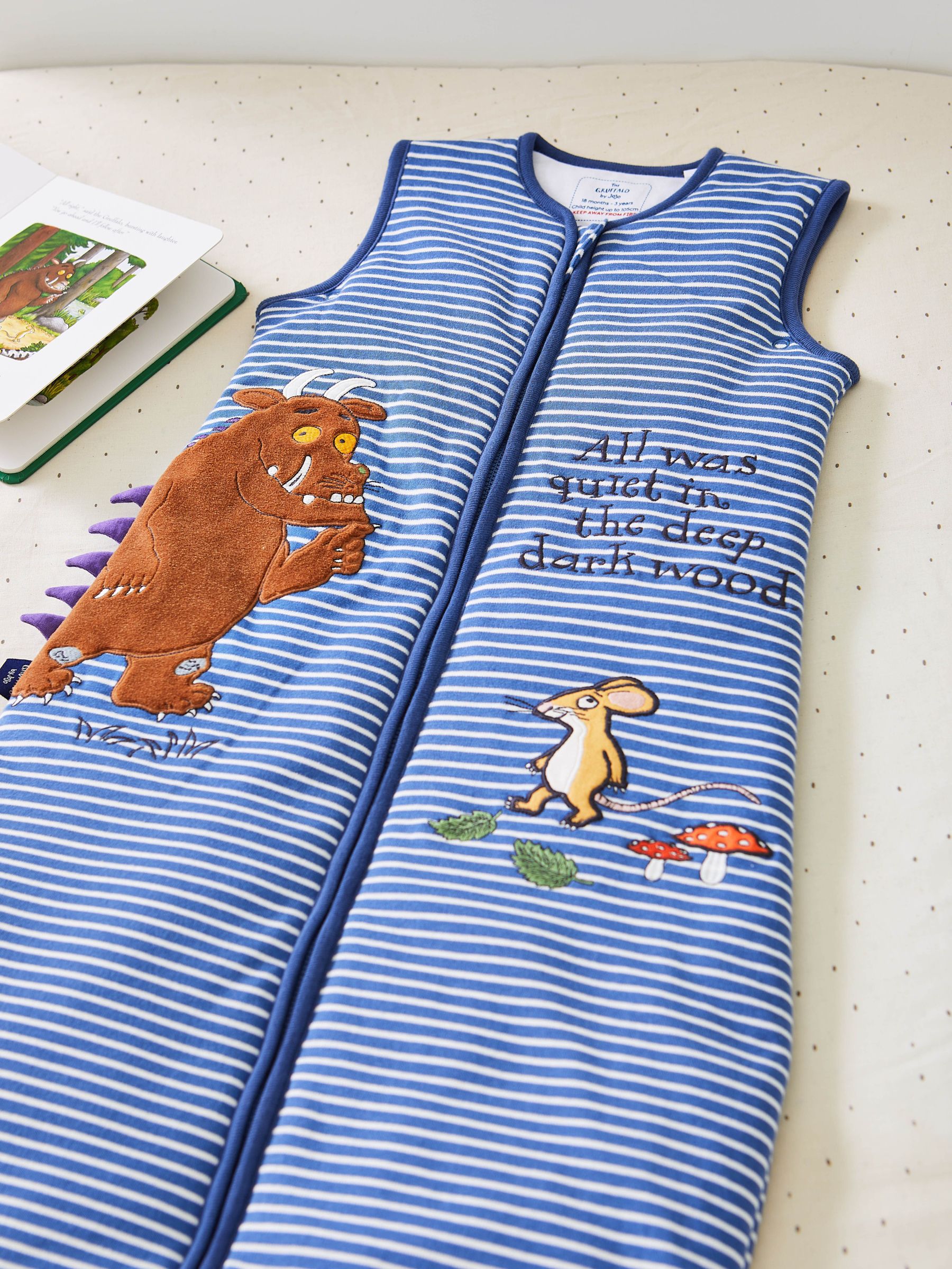 The Gruffalo Stripe 2.5 Tog Toddler Sleeping Bag (AP8312) | £36