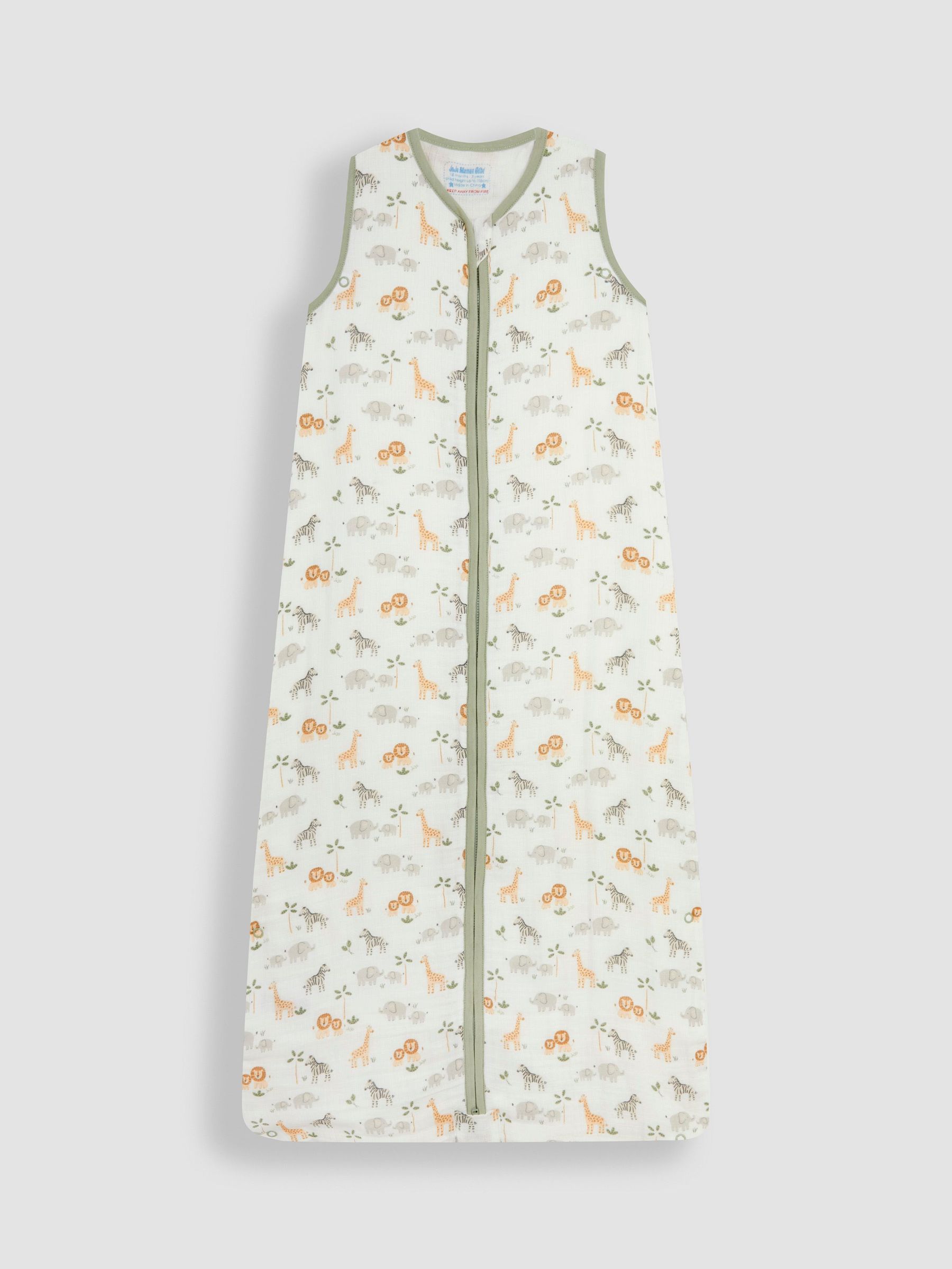 Print 1 Tog Toddler Muslin Sleeping Bag (AP8313) | £30