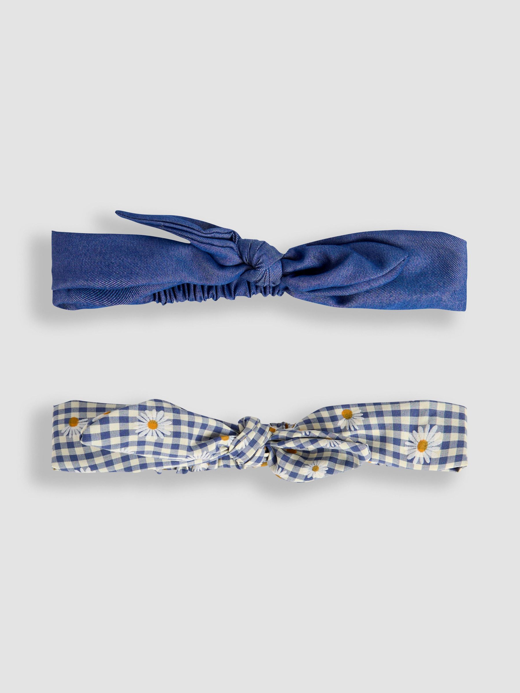 Denim Pretty Bow Headbands 2 Pack (AR2021) | £7.50