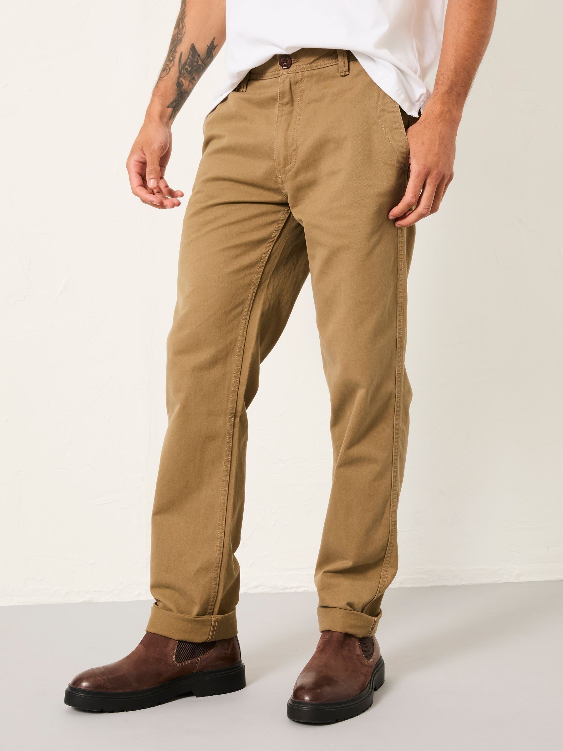 Natural Modern Coastal Chinos (AR2343) | £49.50