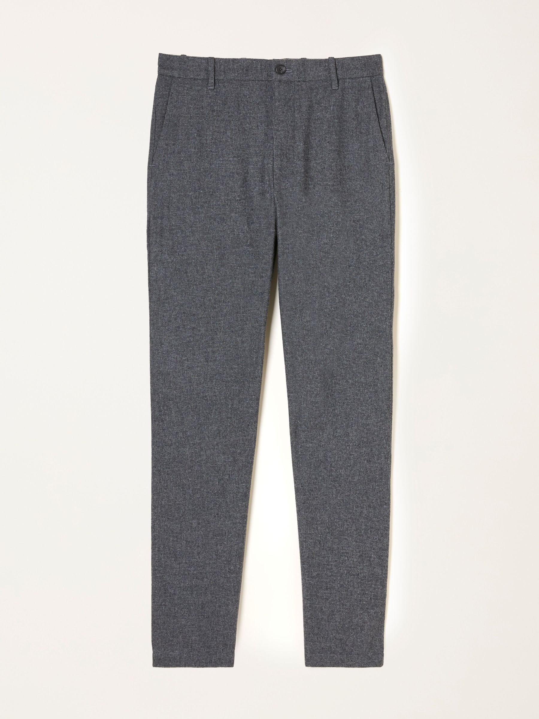 Lyme Grey Tailored Fit Wool Mix Trousers (AR2352) | £65