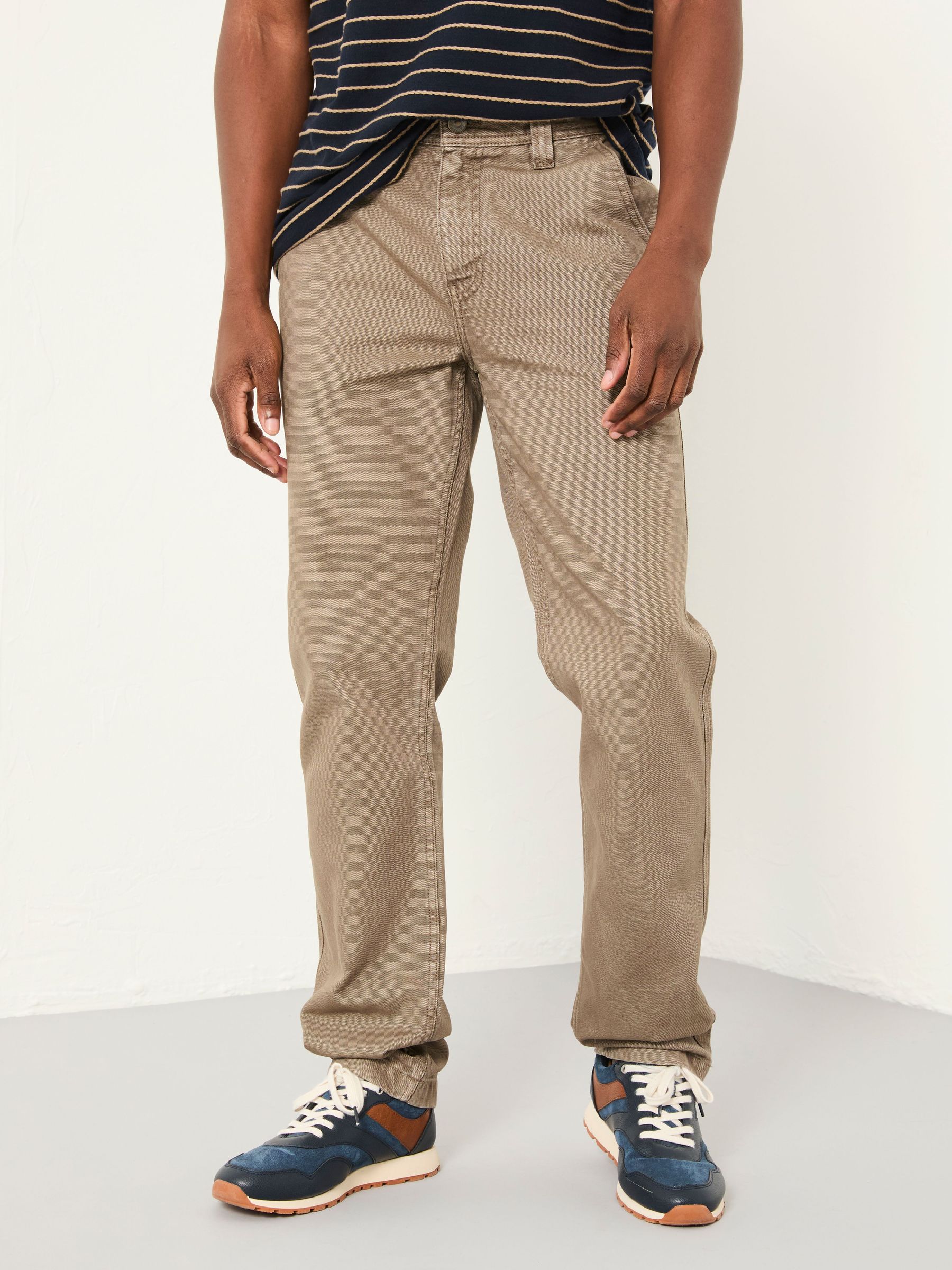 Wardley Grey Loose Fit Canvas Utility Trousers (AR2361) | £59.50