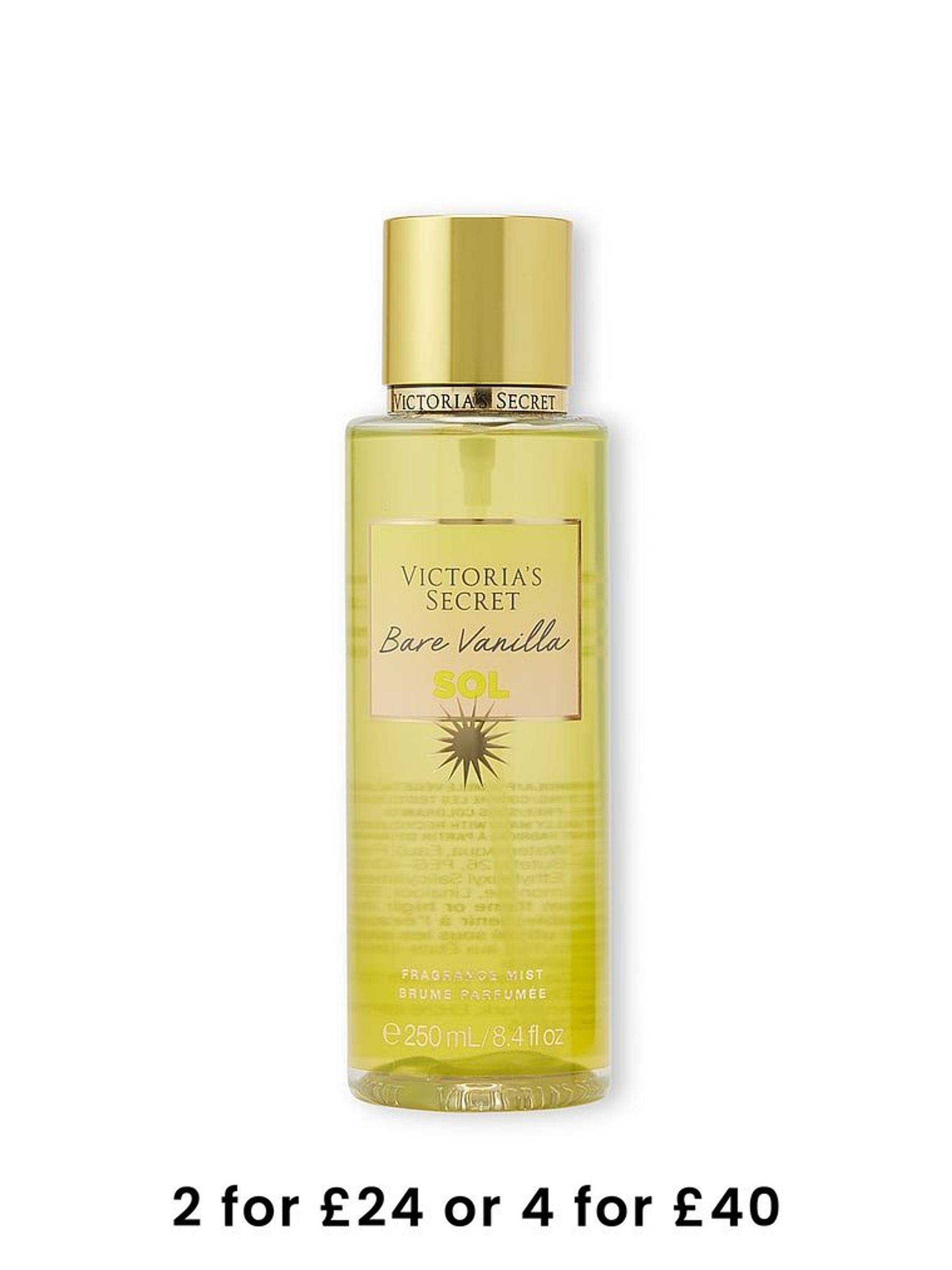 Bare Vanilla Sol Body Mist 250ml (AR3653) | £18