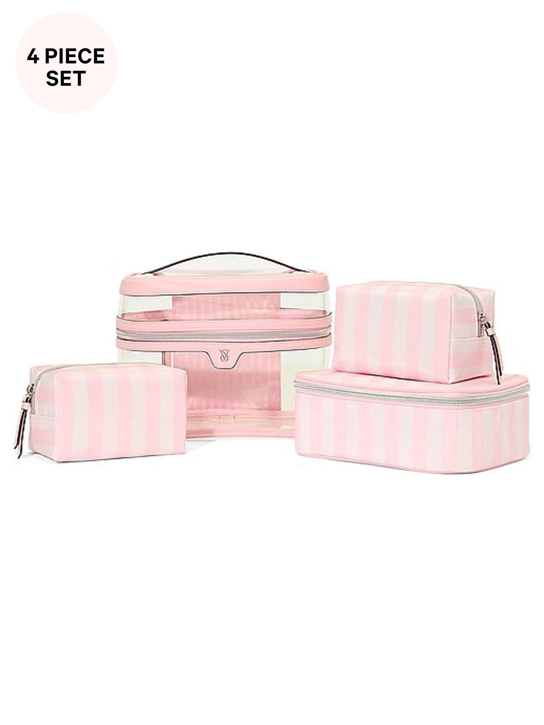 Iconic Stripe Pink 4 in 1 Makeup Bag (AR3659) | £45