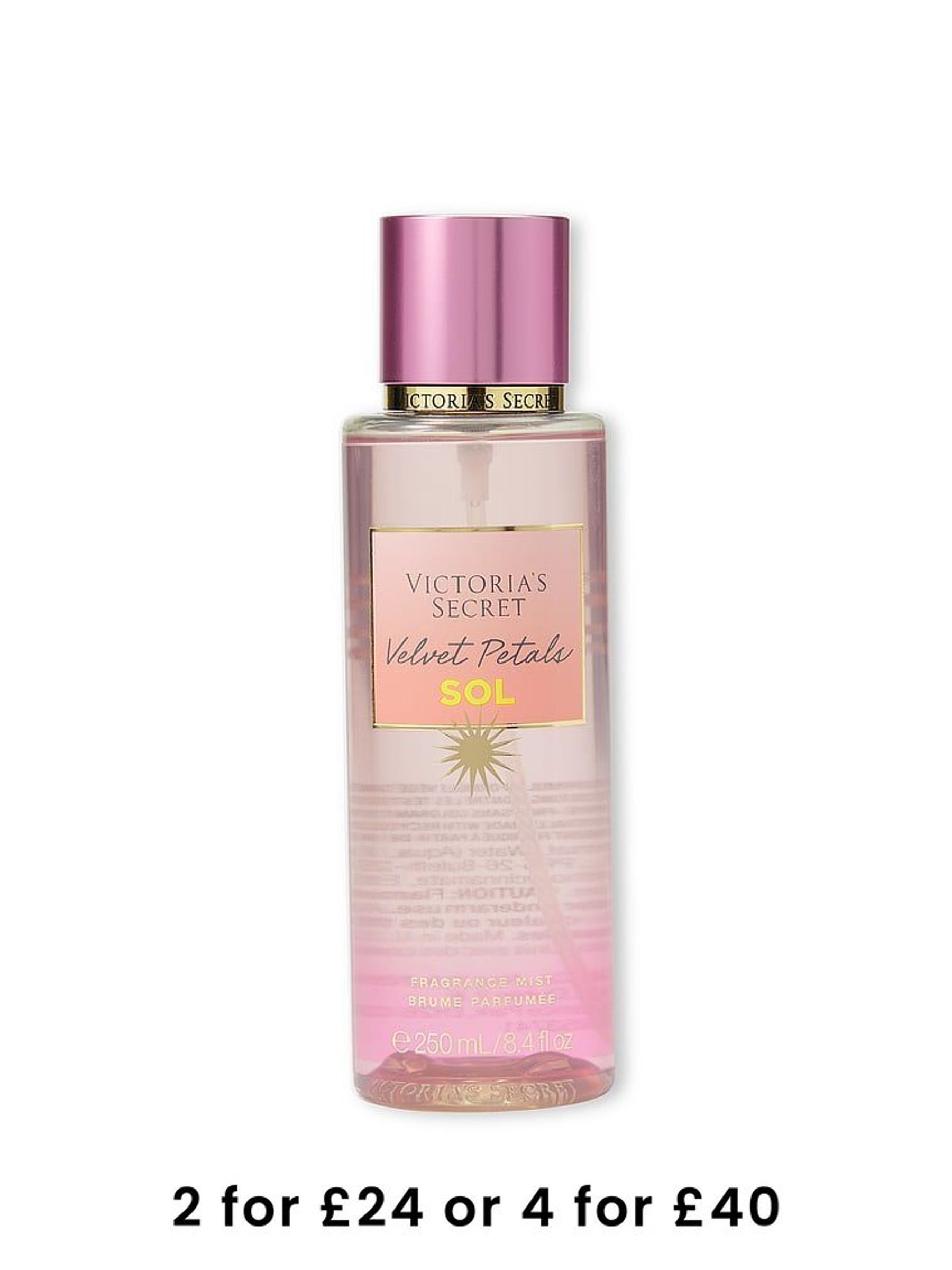 Velvet Petals Sol Body Mist 250ml (AR3671) | £18