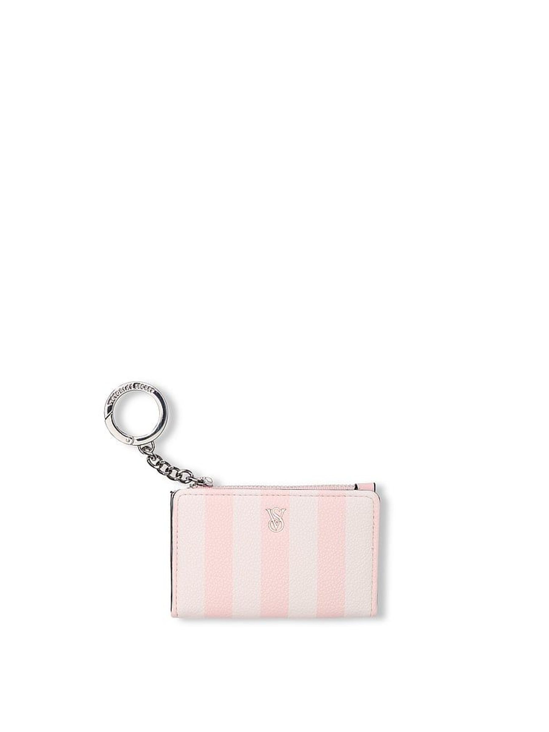 Iconic Stripe Pink Foldable Card Holder (AR3694) | £18
