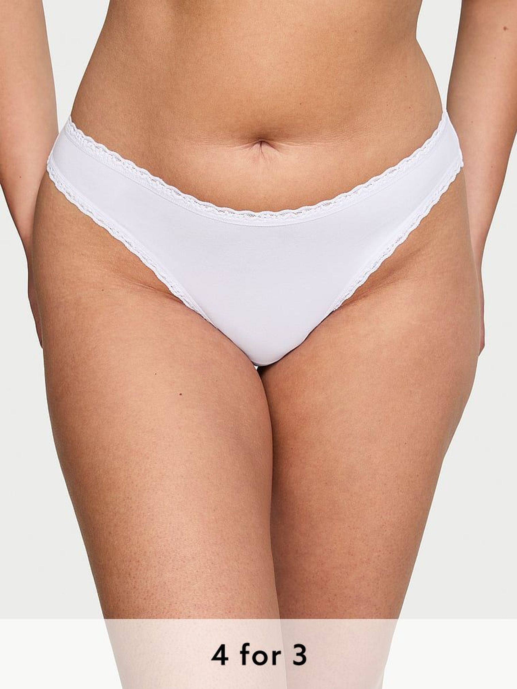 White Bikini Knickers (AR4722) | £9