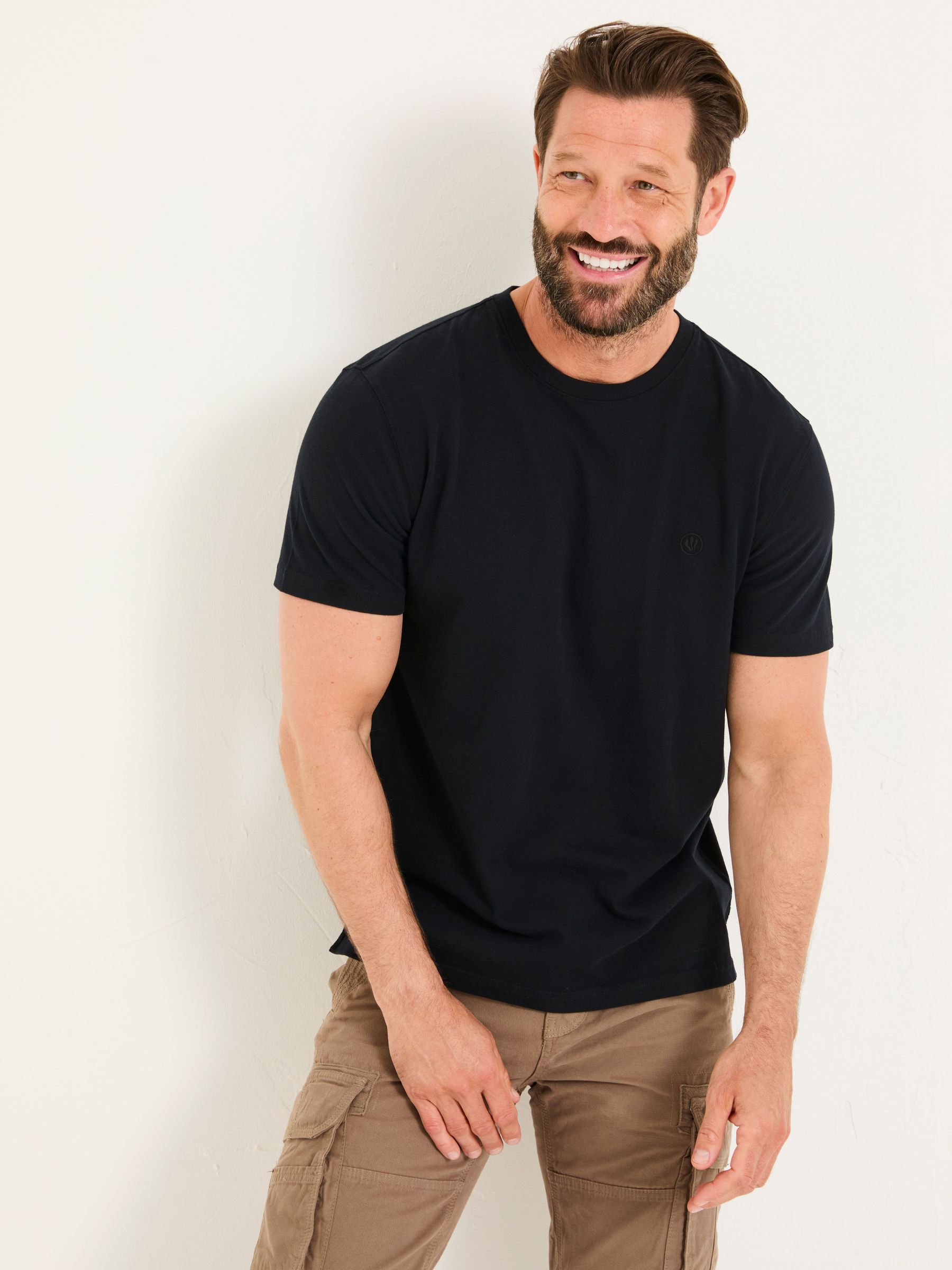 Lulworth Black T-Shirt (AR6592) | £22.50