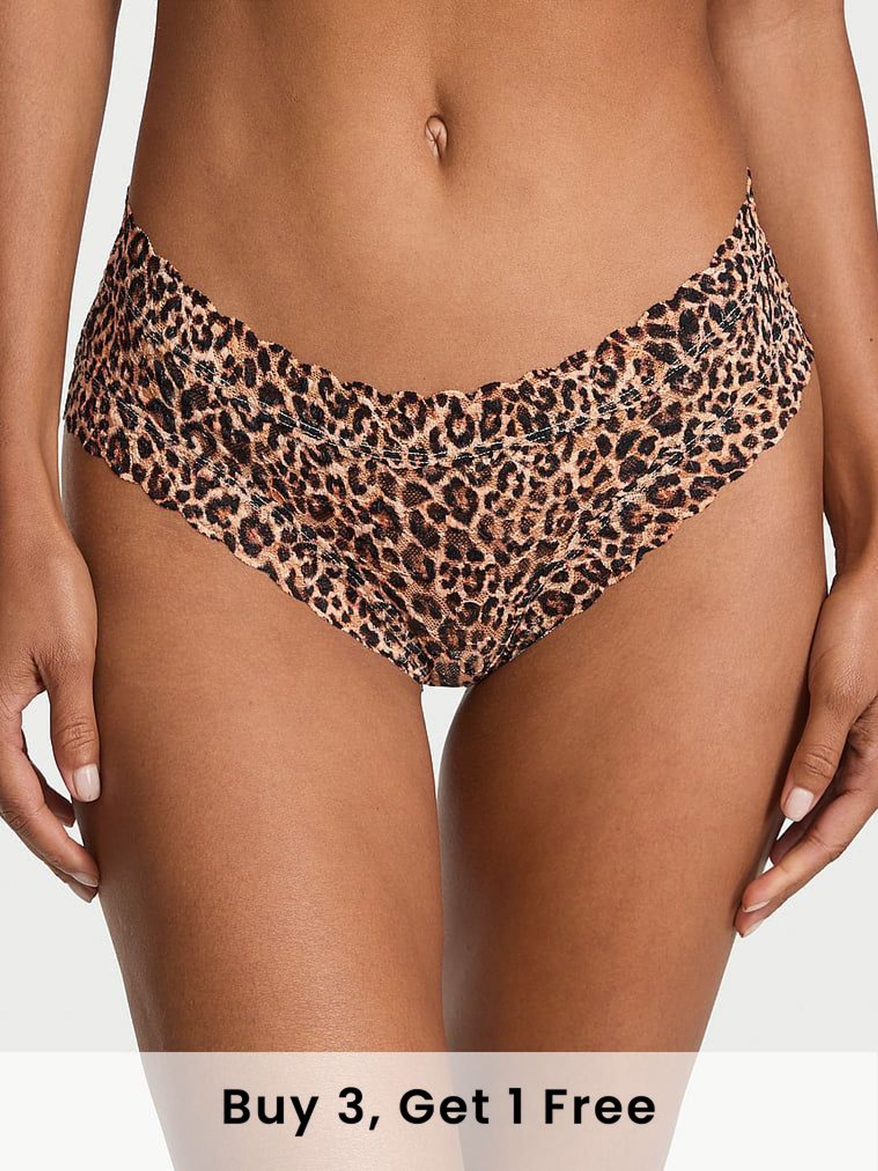 Leopard Brown Cheeky Knickers (AR7197) | £9